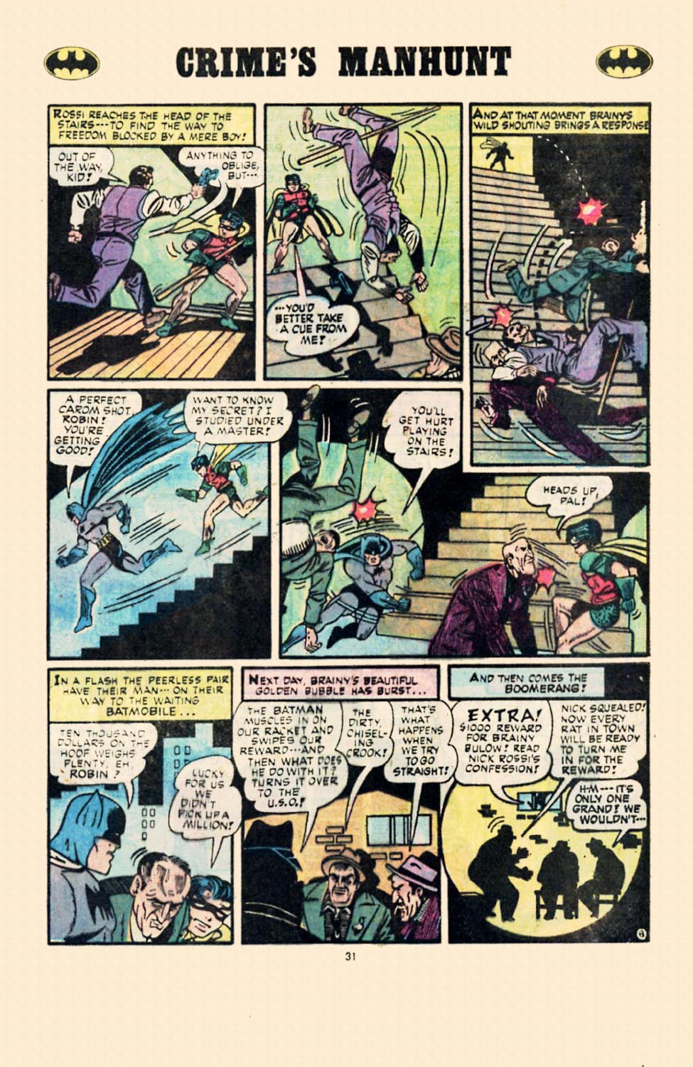 Read online Batman (1940) comic -  Issue #261 - 31
