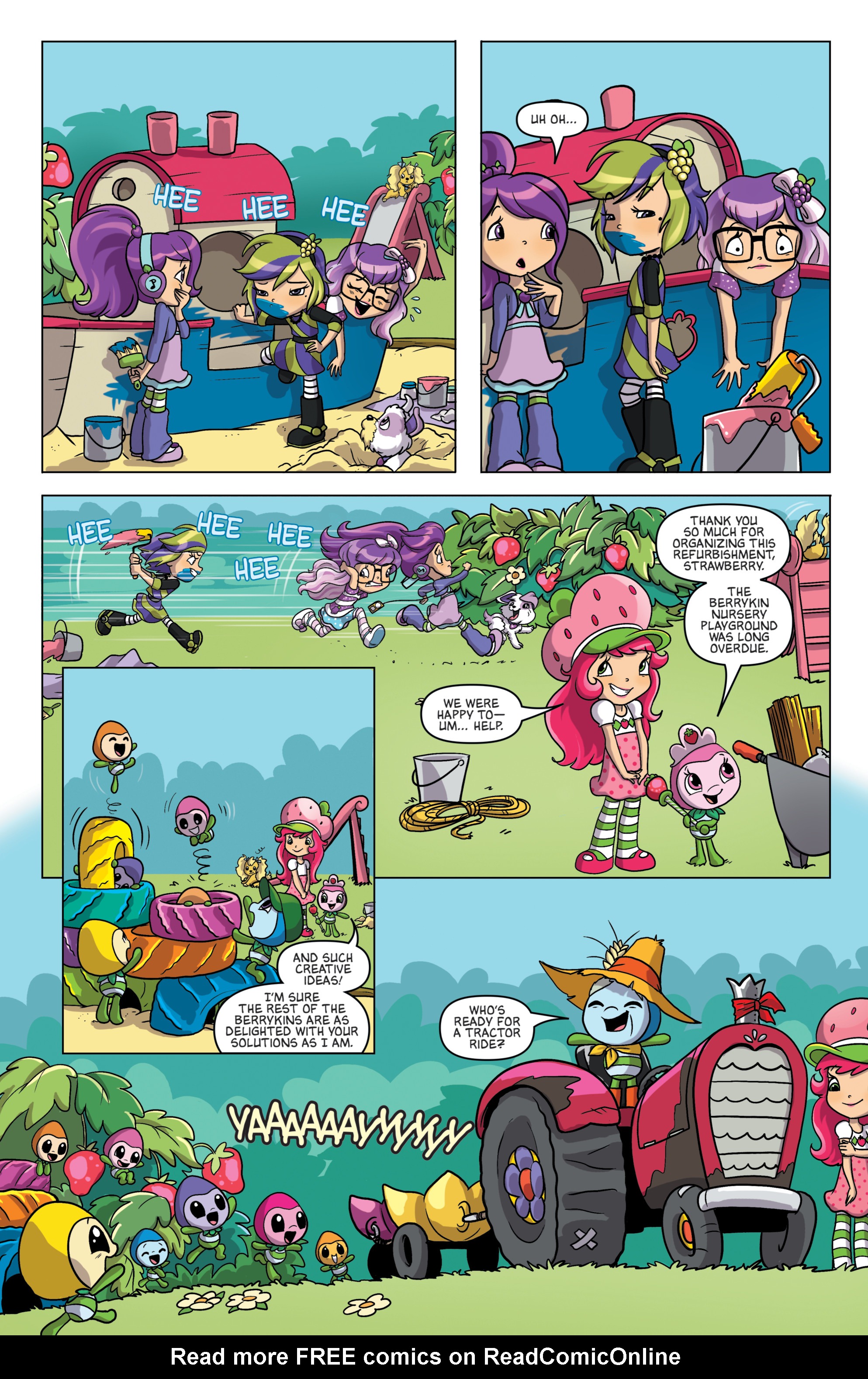 Read online Strawberry Shortcake (2016) comic -  Issue #1 - 4