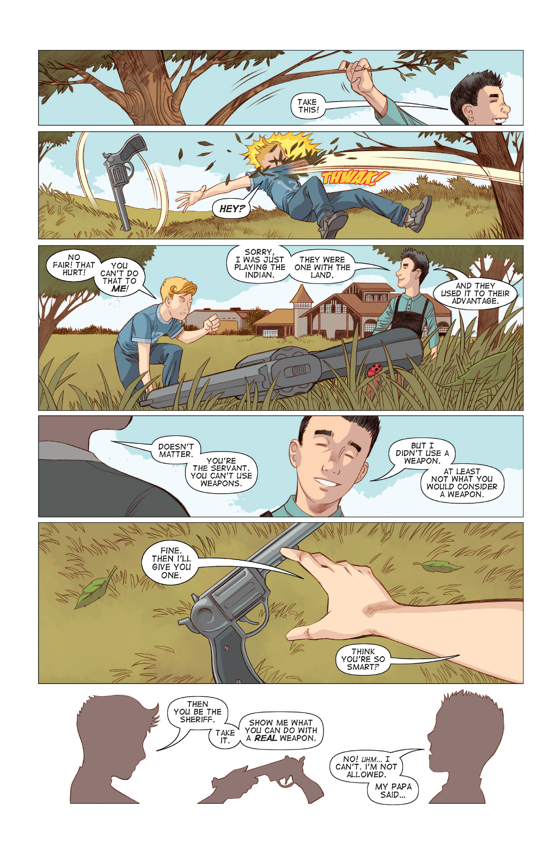 Read online Five Weapons comic -  Issue #7 - 19