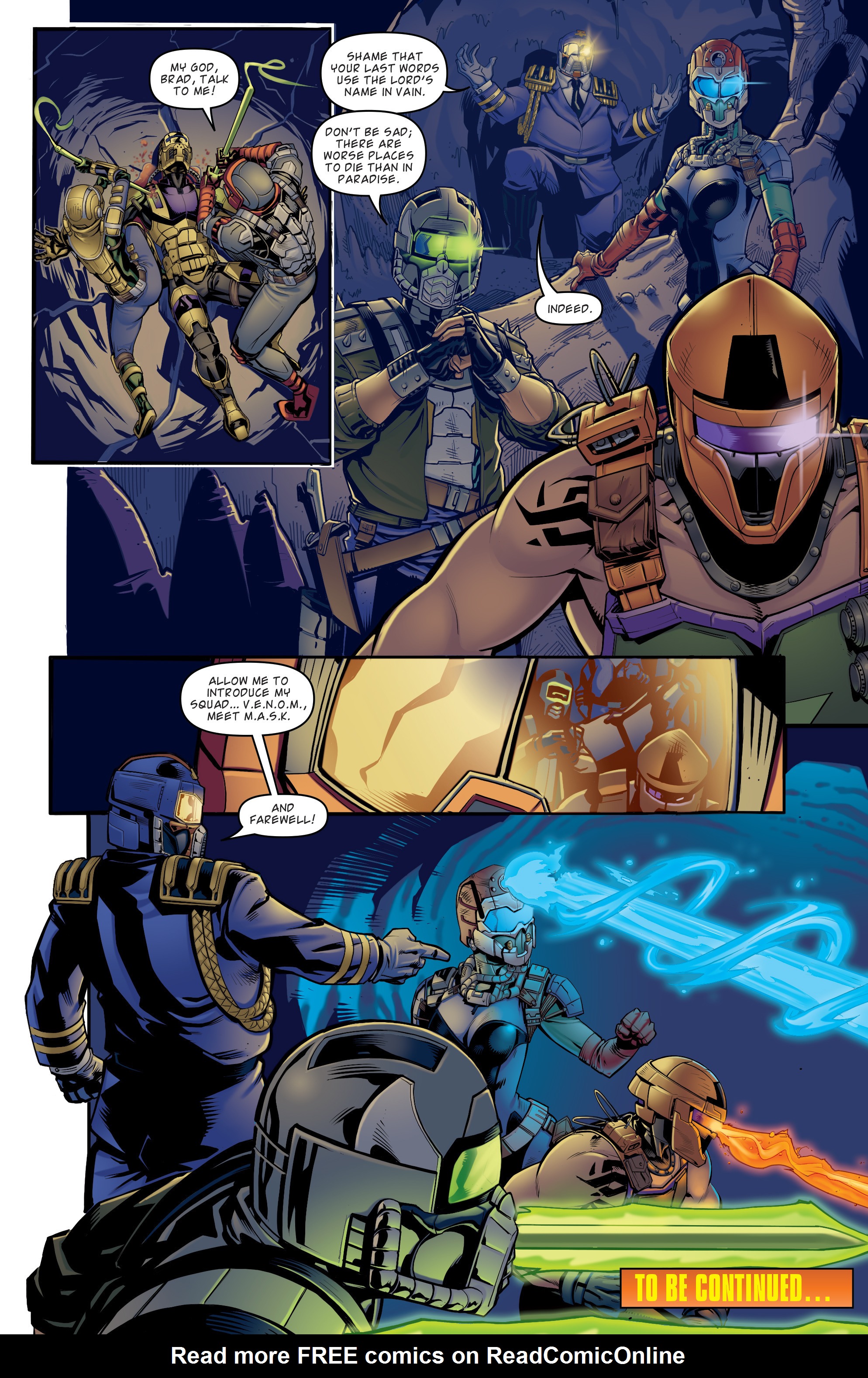 Read online M.A.S.K.: Mobile Armored Strike Kommand comic -  Issue #1 - 22