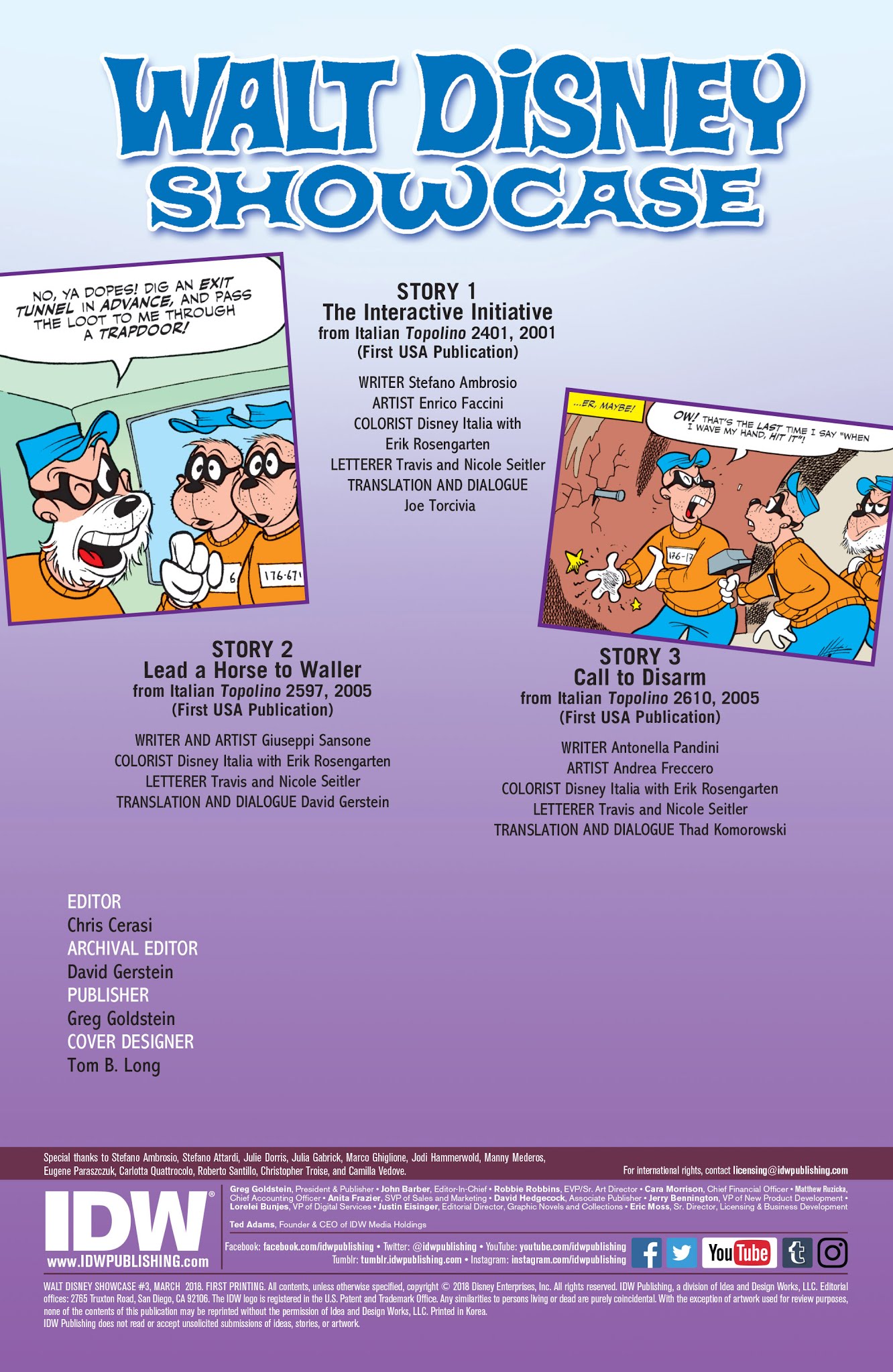 Read online Walt Disney Showcase comic -  Issue #3 - 2