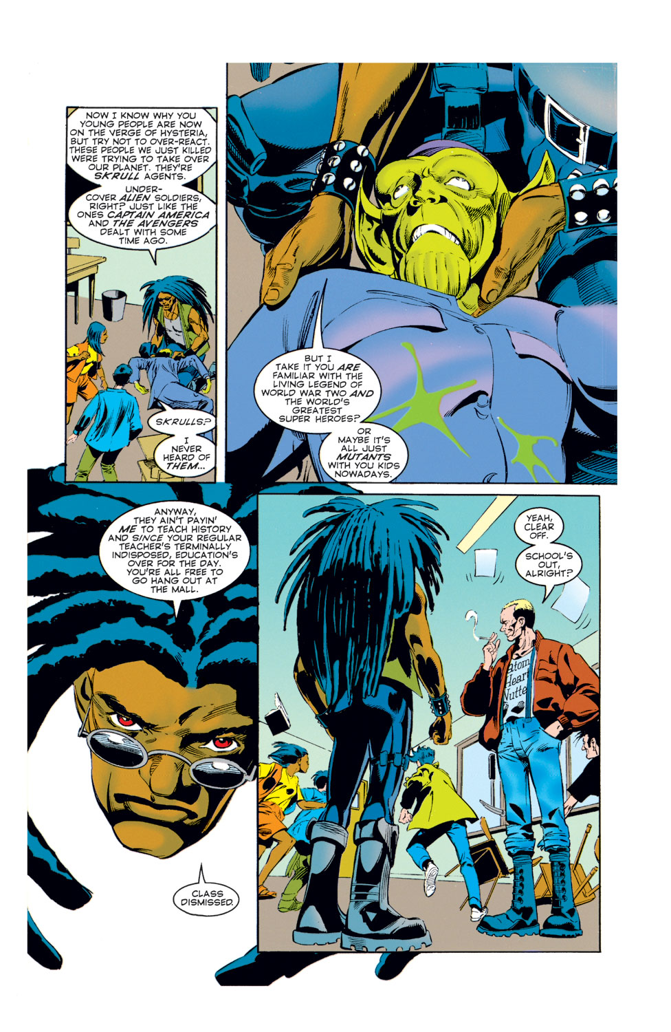 Read online Skrull Kill Krew (1995) comic -  Issue #1 - 5