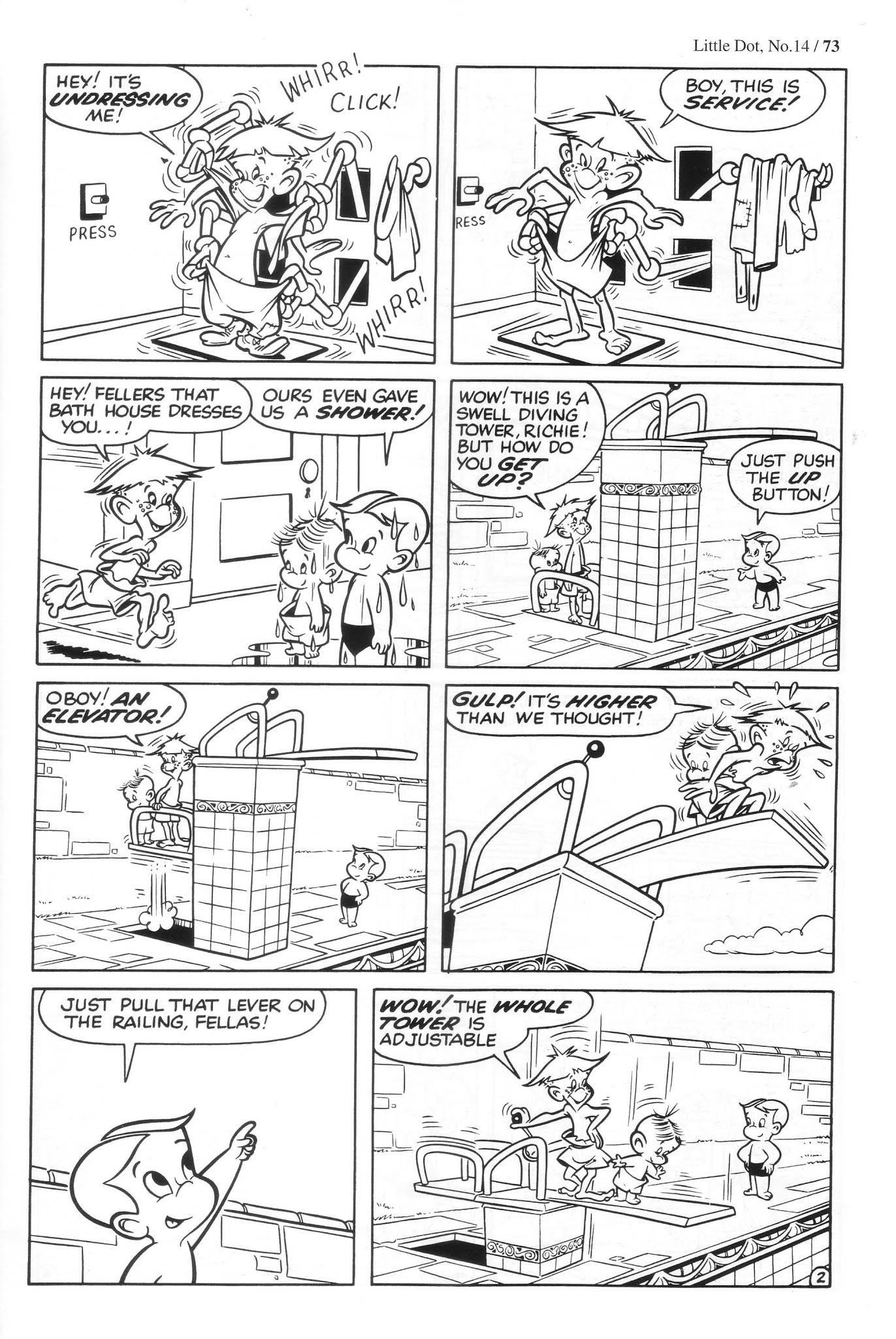 Read online Harvey Comics Classics comic -  Issue # TPB 2 (Part 1) - 74