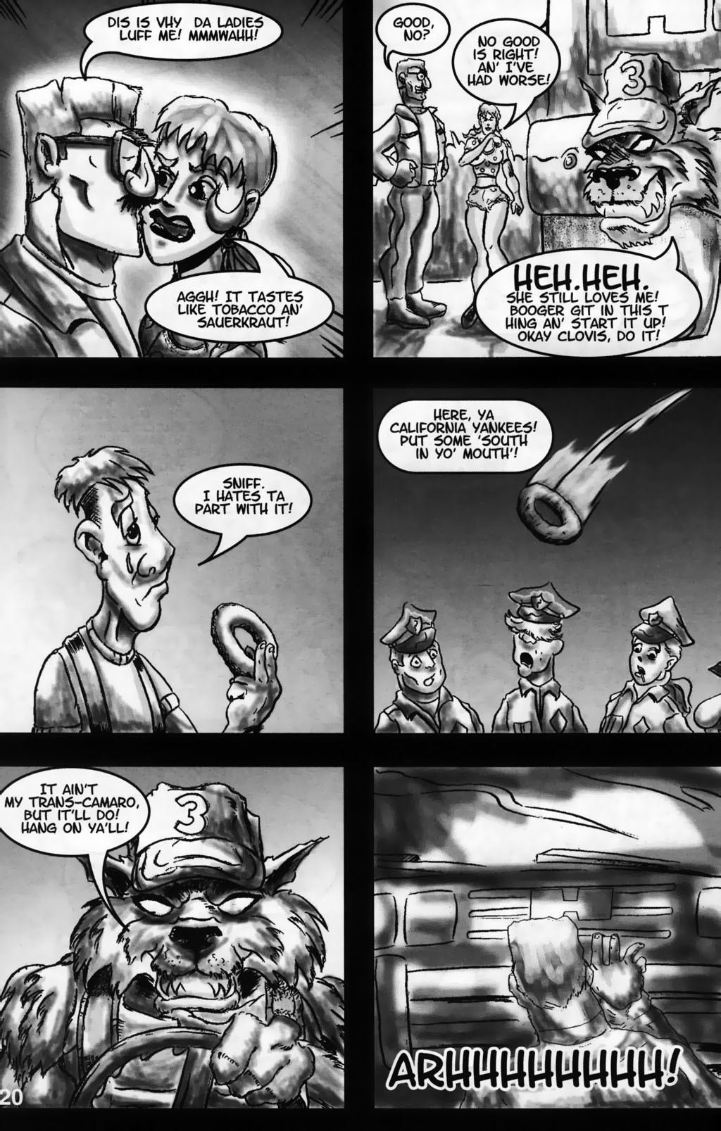 Read online Bubba the Redneck Werewolf comic -  Issue #5 - 22