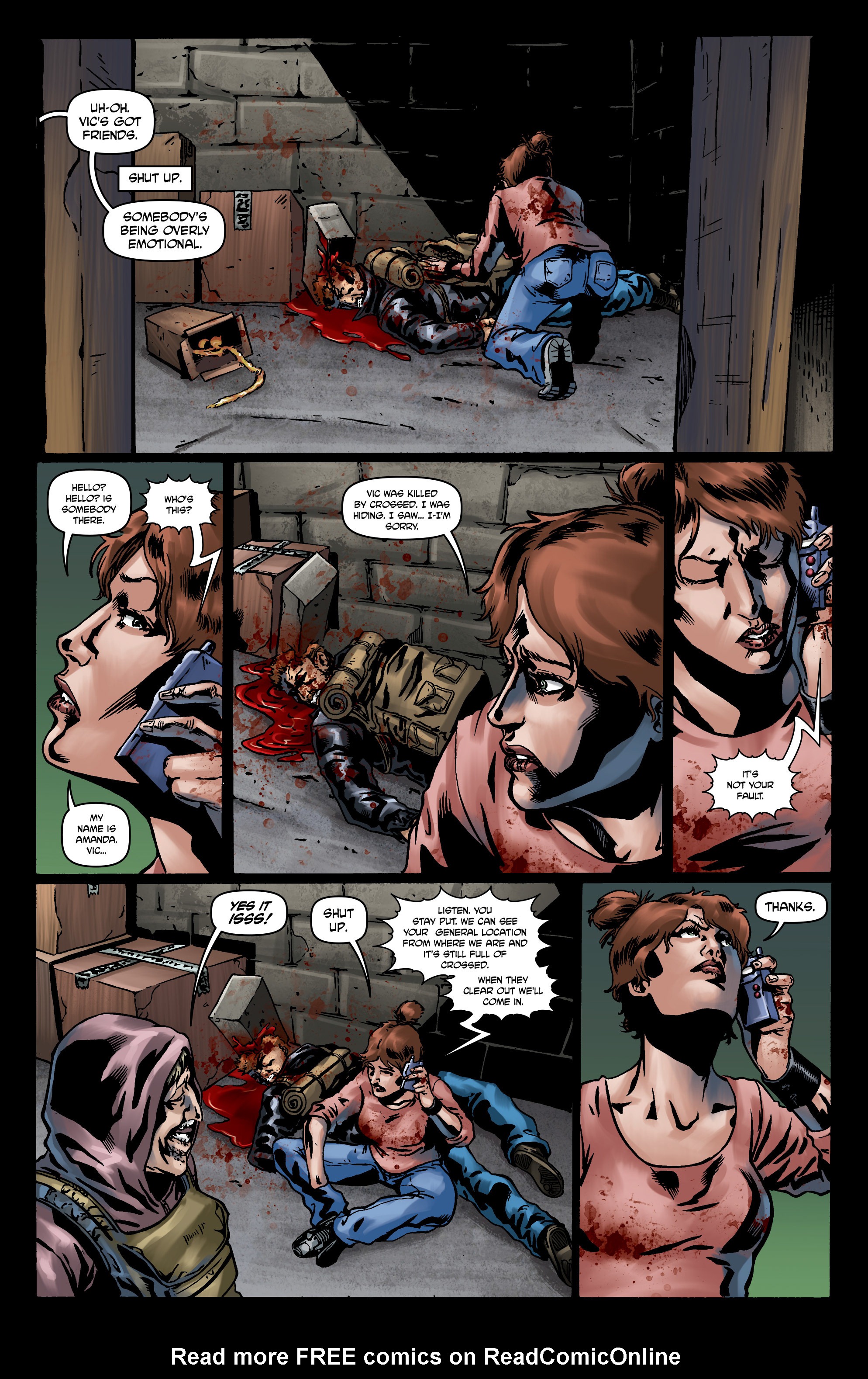 Read online Crossed: Badlands comic -  Issue #34 - 22