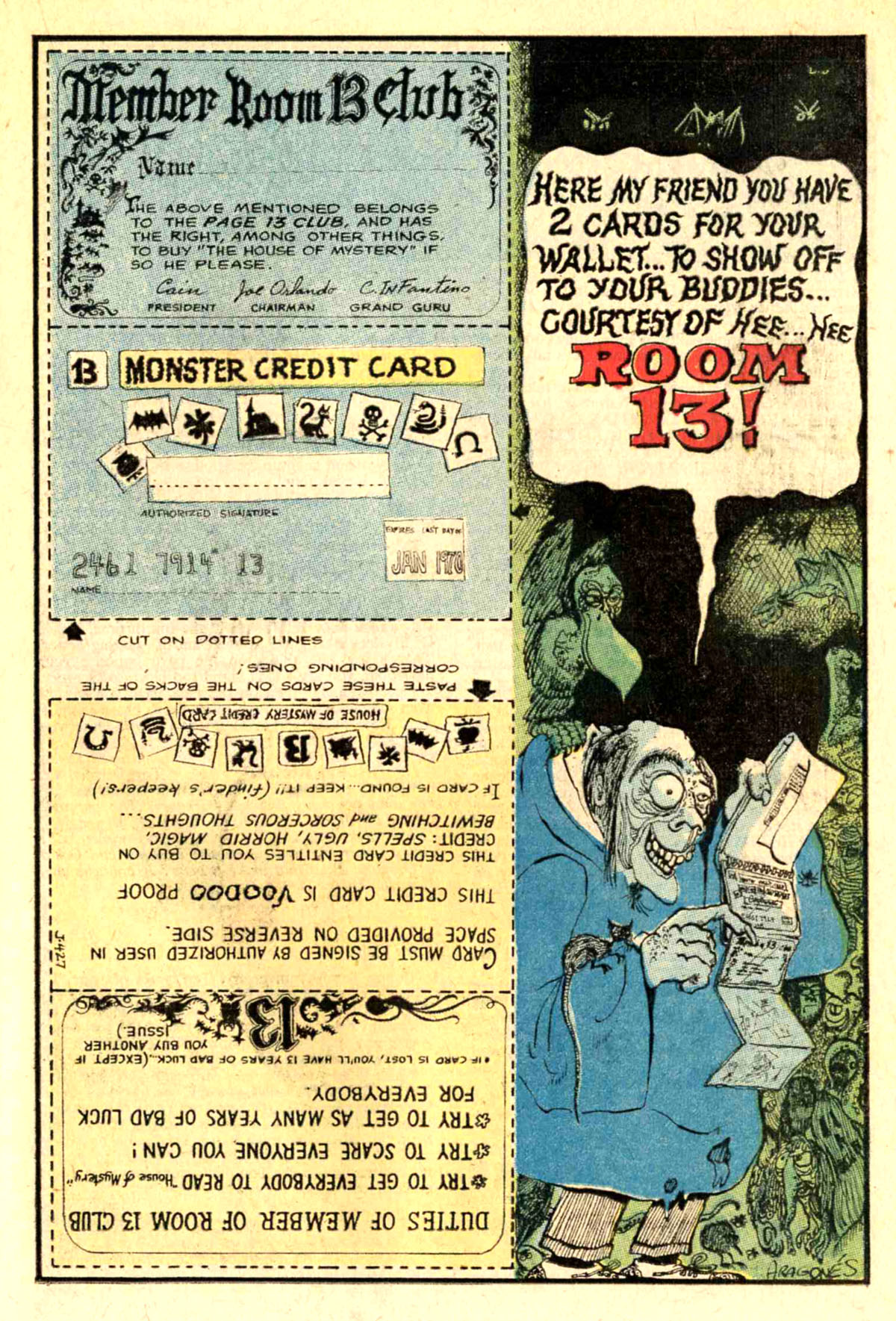 Read online House of Mystery (1951) comic -  Issue #186 - 14