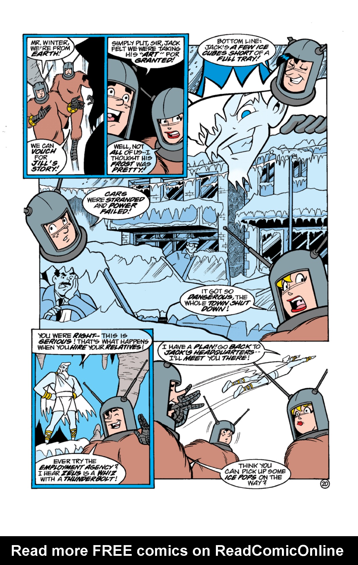 Read online Archie's Weird Mysteries comic -  Issue #11 - 22