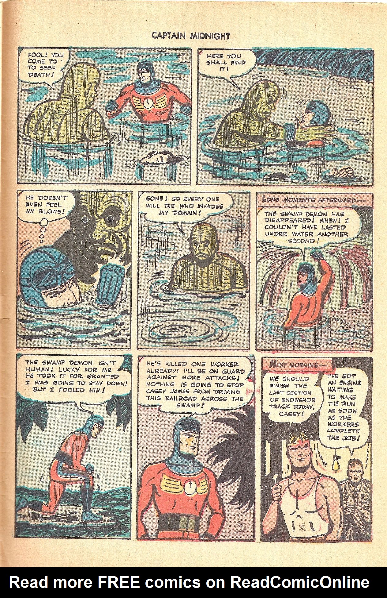 Read online Captain Midnight (1942) comic -  Issue #39 - 44