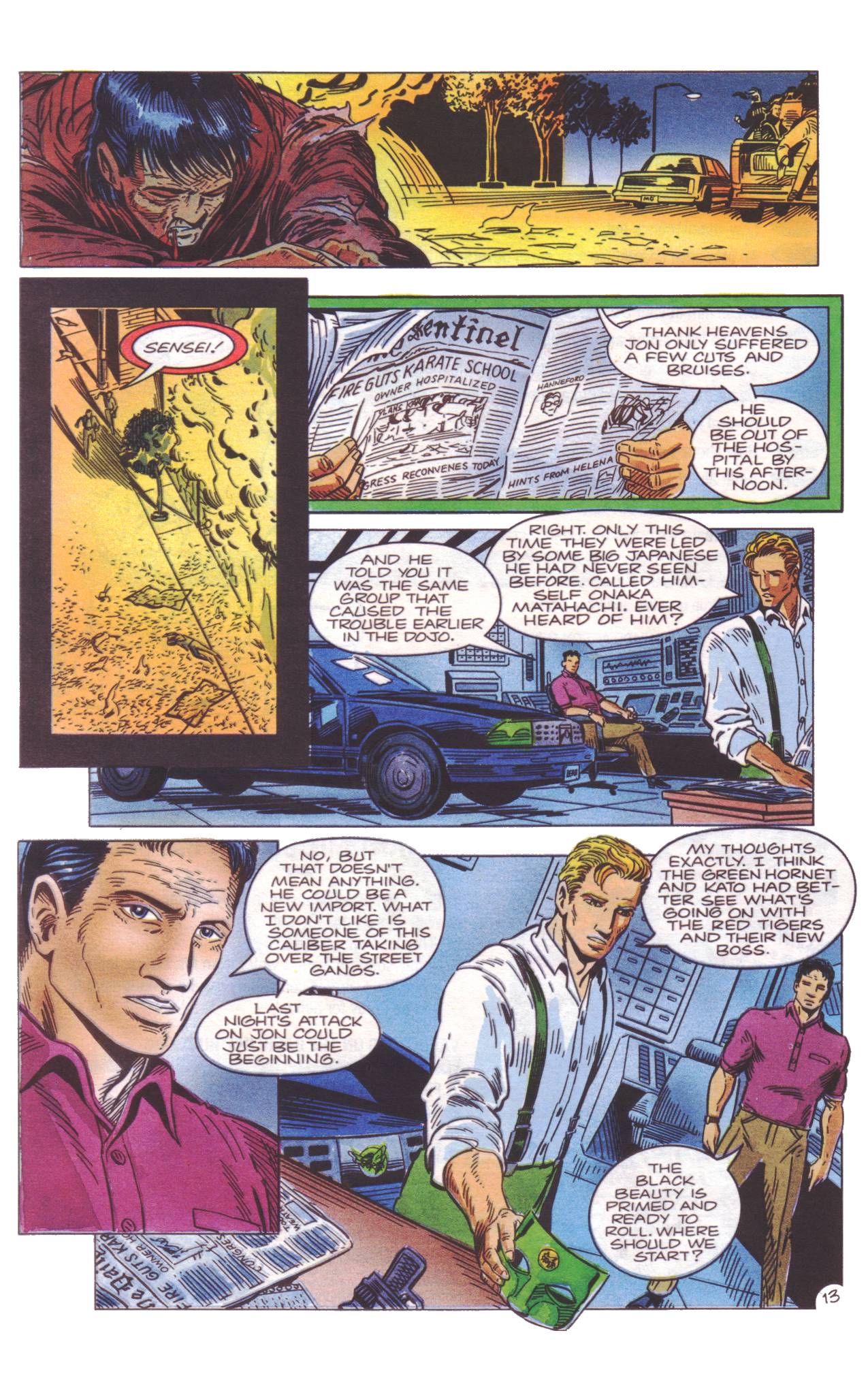 Read online The Green Hornet (1991) comic -  Issue #23 - 14