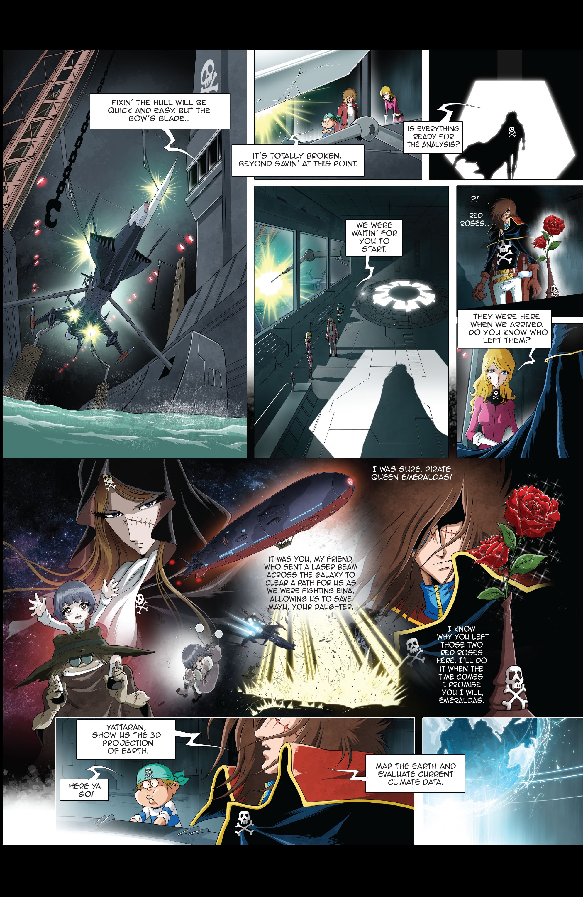 Read online Space Pirate Captain Harlock comic -  Issue #5 - 10