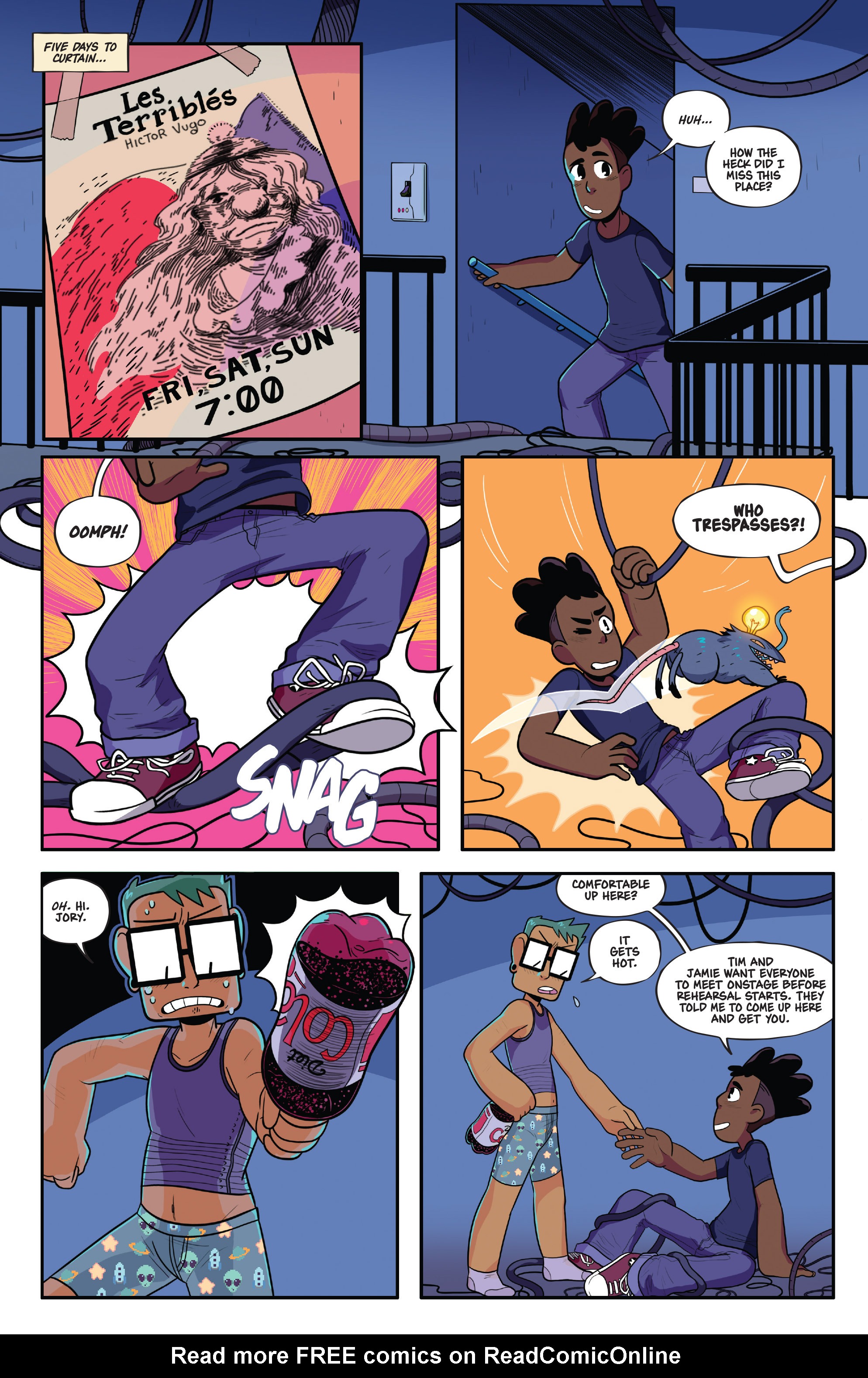 Read online The Backstagers comic -  Issue #3 - 3