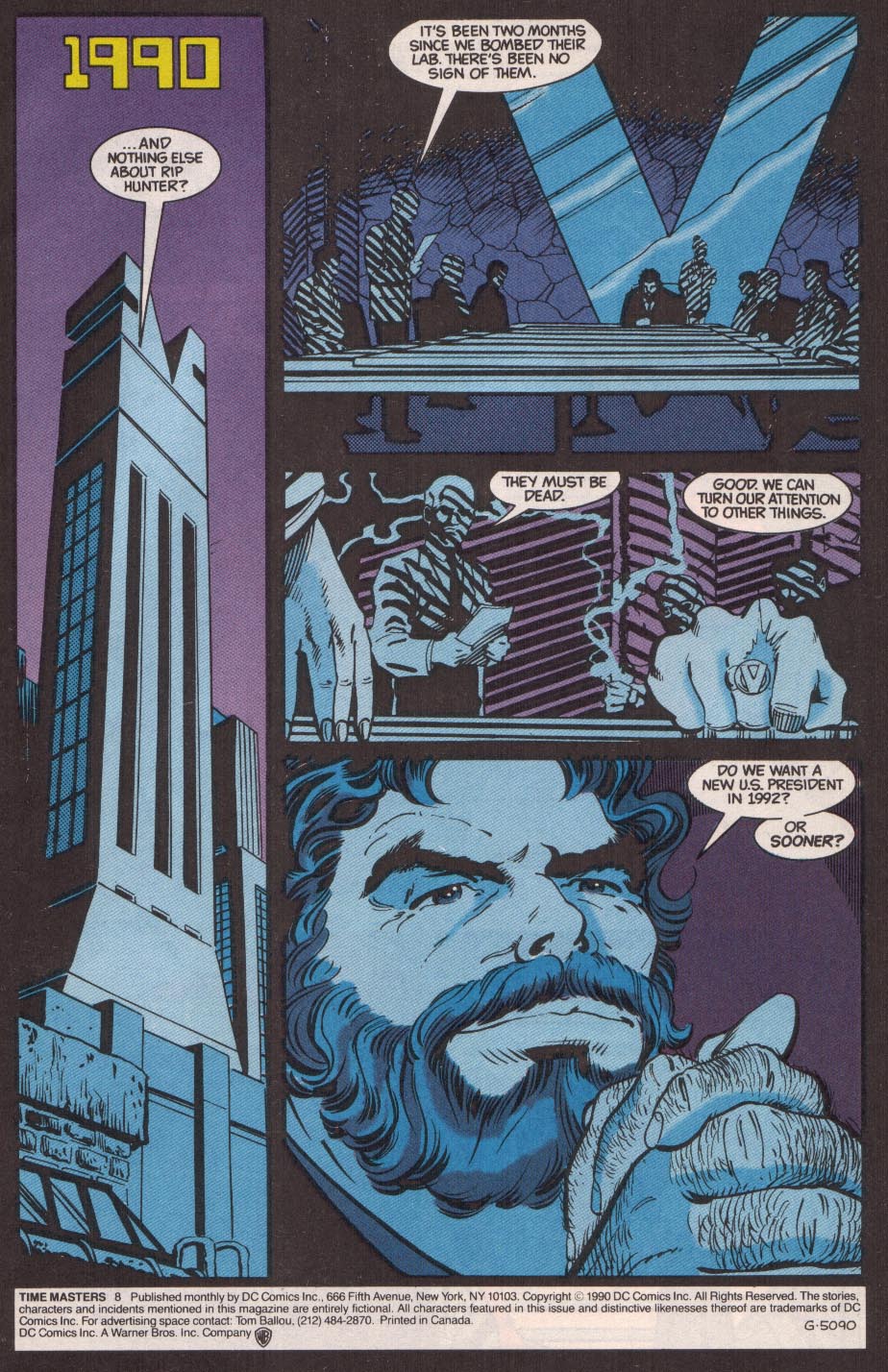 Read online Time Masters comic -  Issue #8 - 3