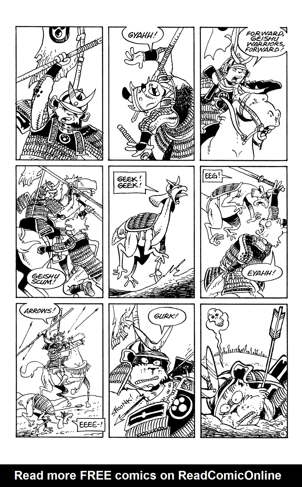 Read online Usagi Yojimbo: Senso comic -  Issue #1 - 5