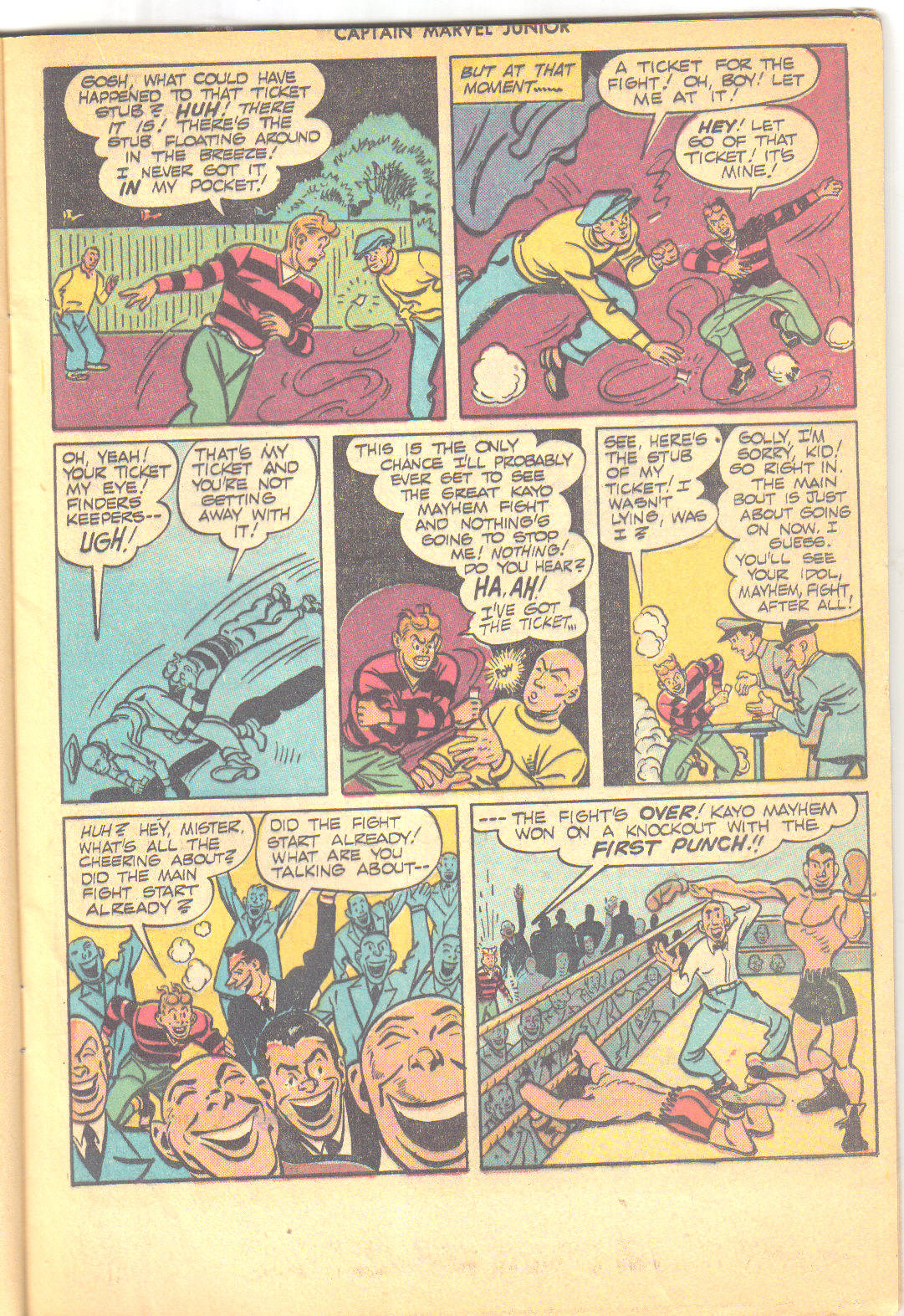 Read online Captain Marvel, Jr. comic -  Issue #70 - 18