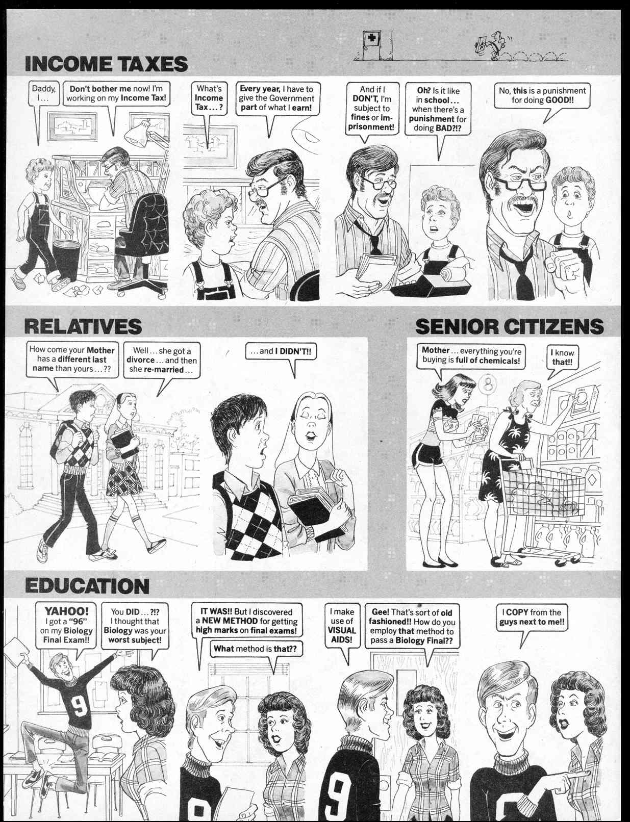 Read online MAD comic -  Issue #248 - 34