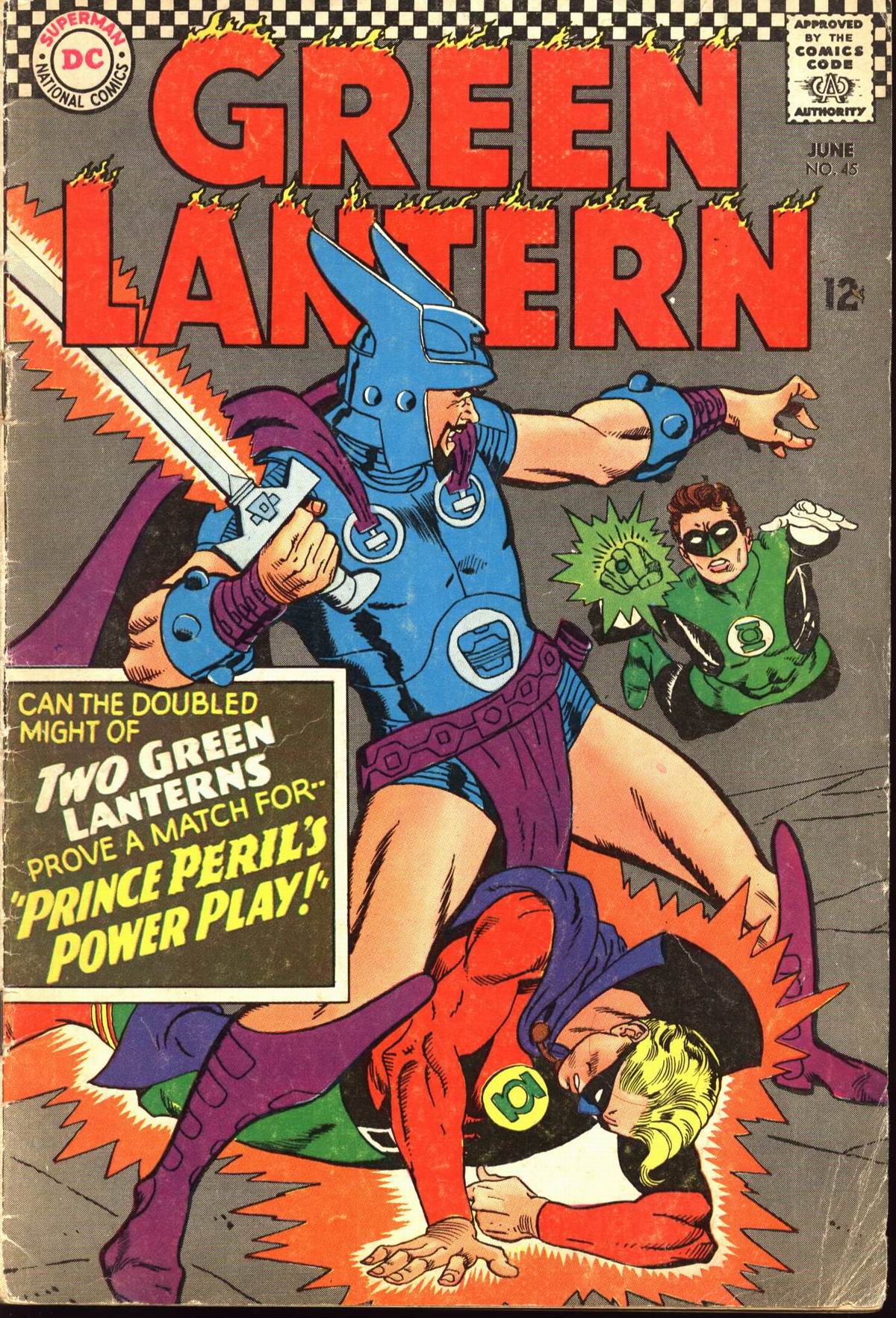 Read online Green Lantern (1960) comic -  Issue #45 - 1