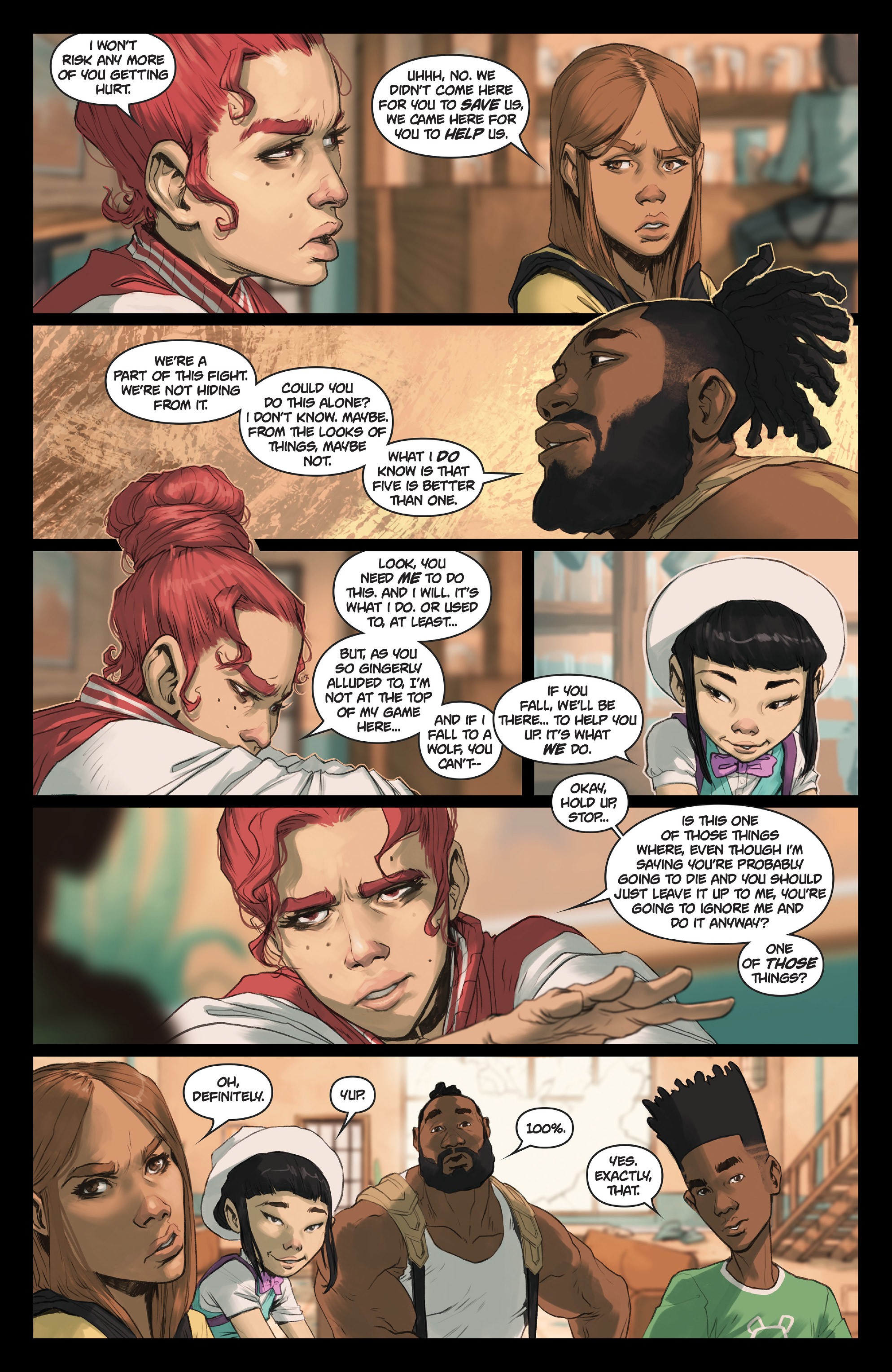 Read online Lucy Claire: Redemption comic -  Issue #2 - 4