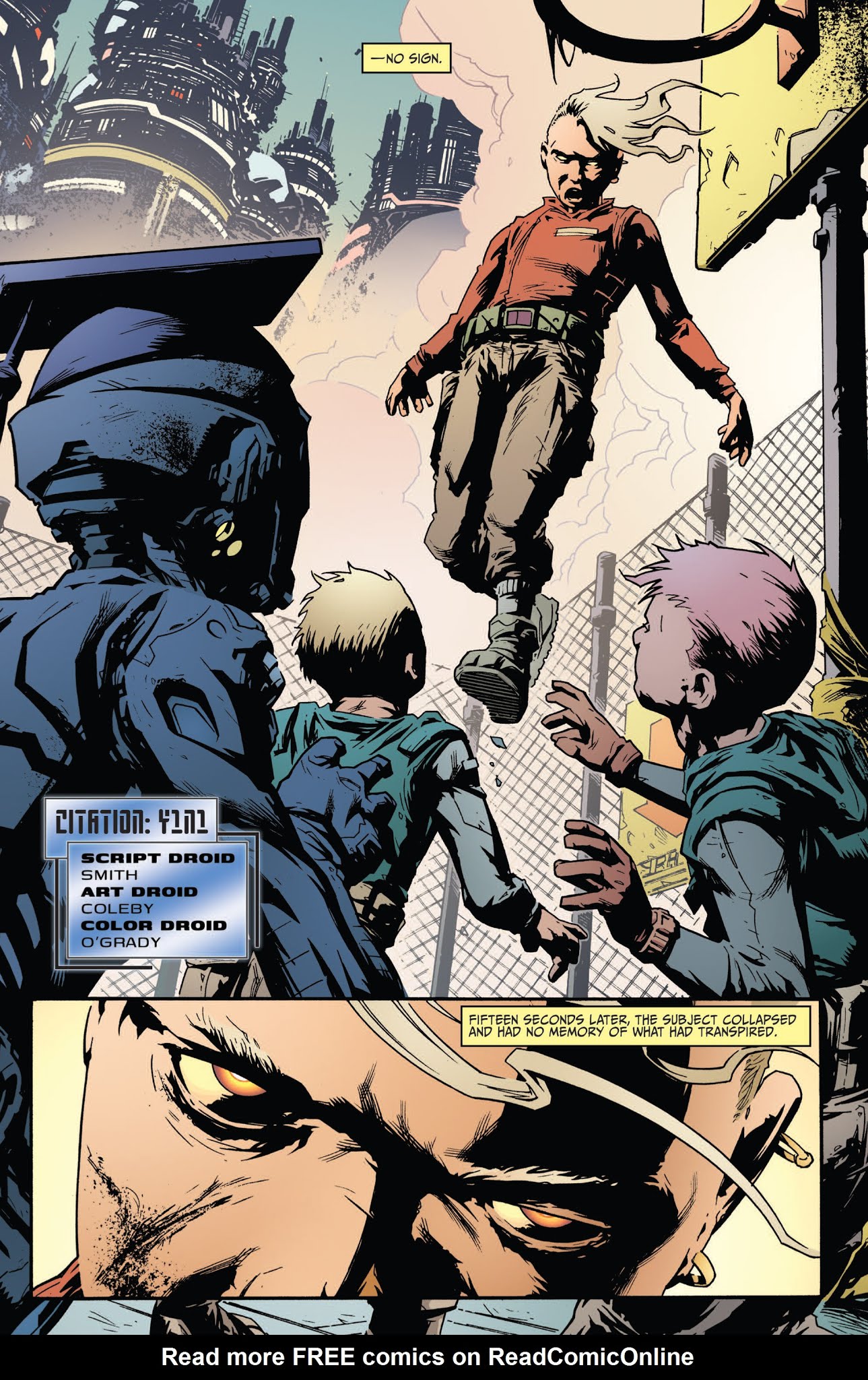 Read online Judge Dredd: Year One comic -  Issue #1 - 4