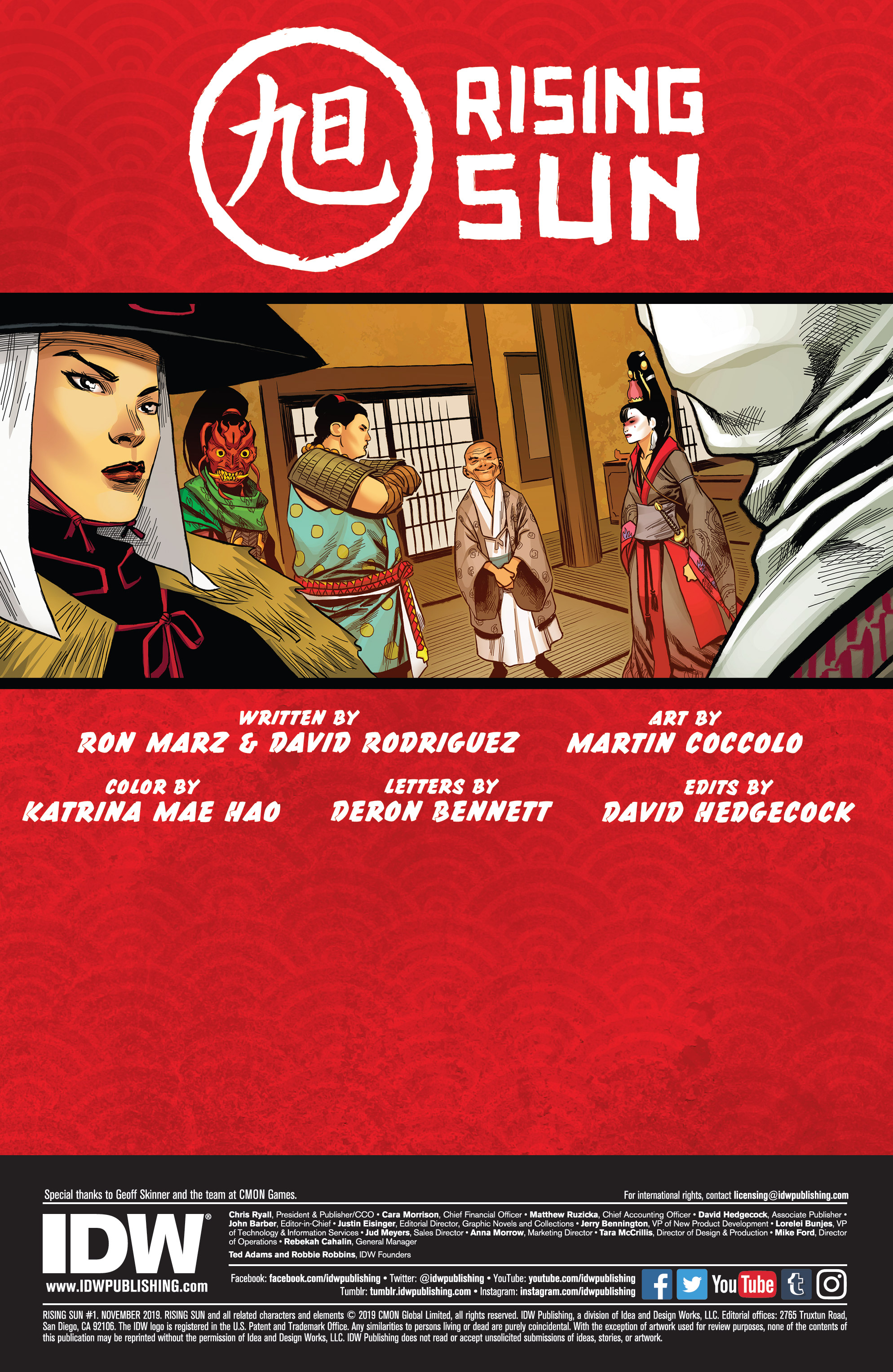 Read online Rising Sun comic -  Issue #1 - 2