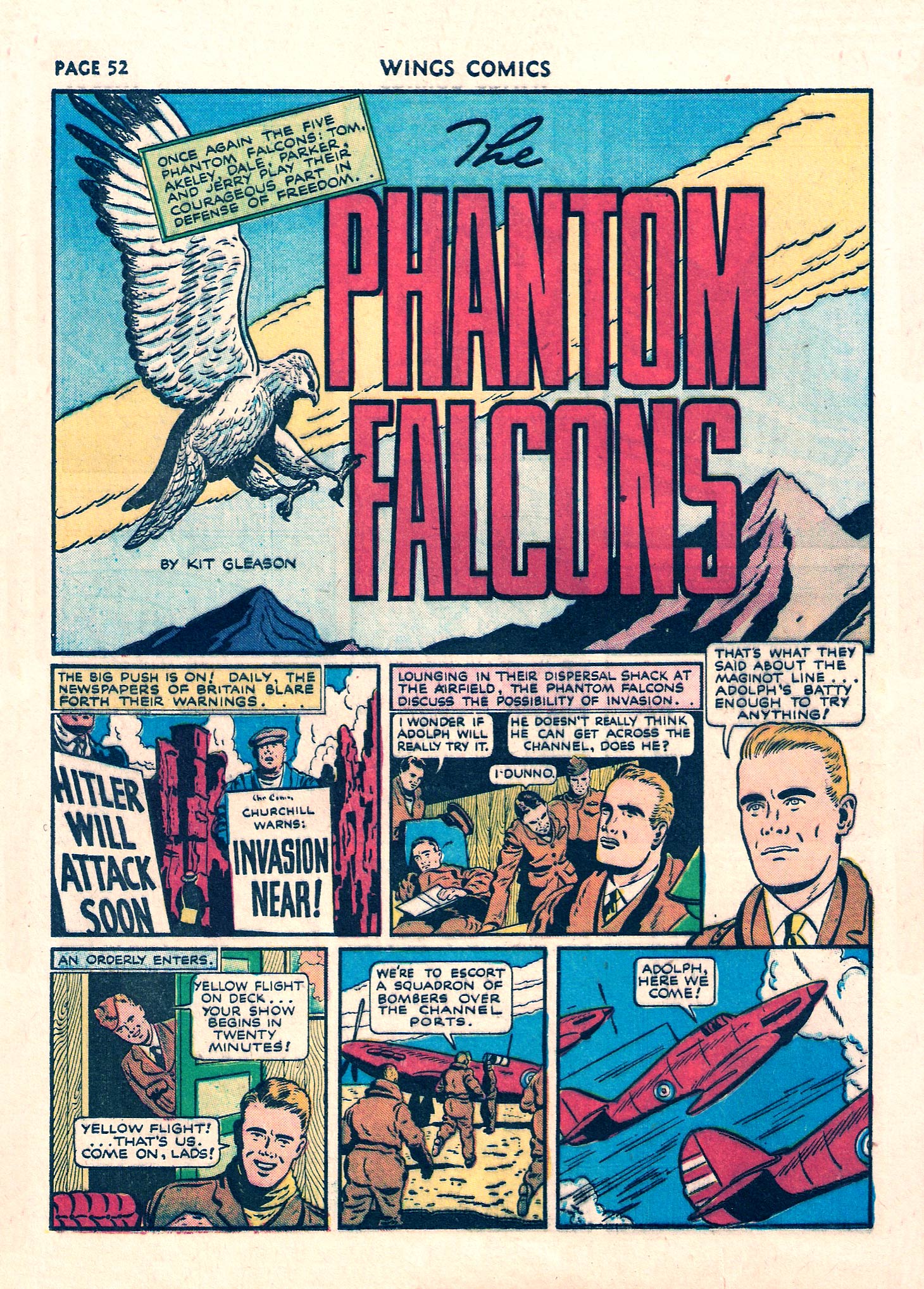 Read online Wings Comics comic -  Issue #9 - 54