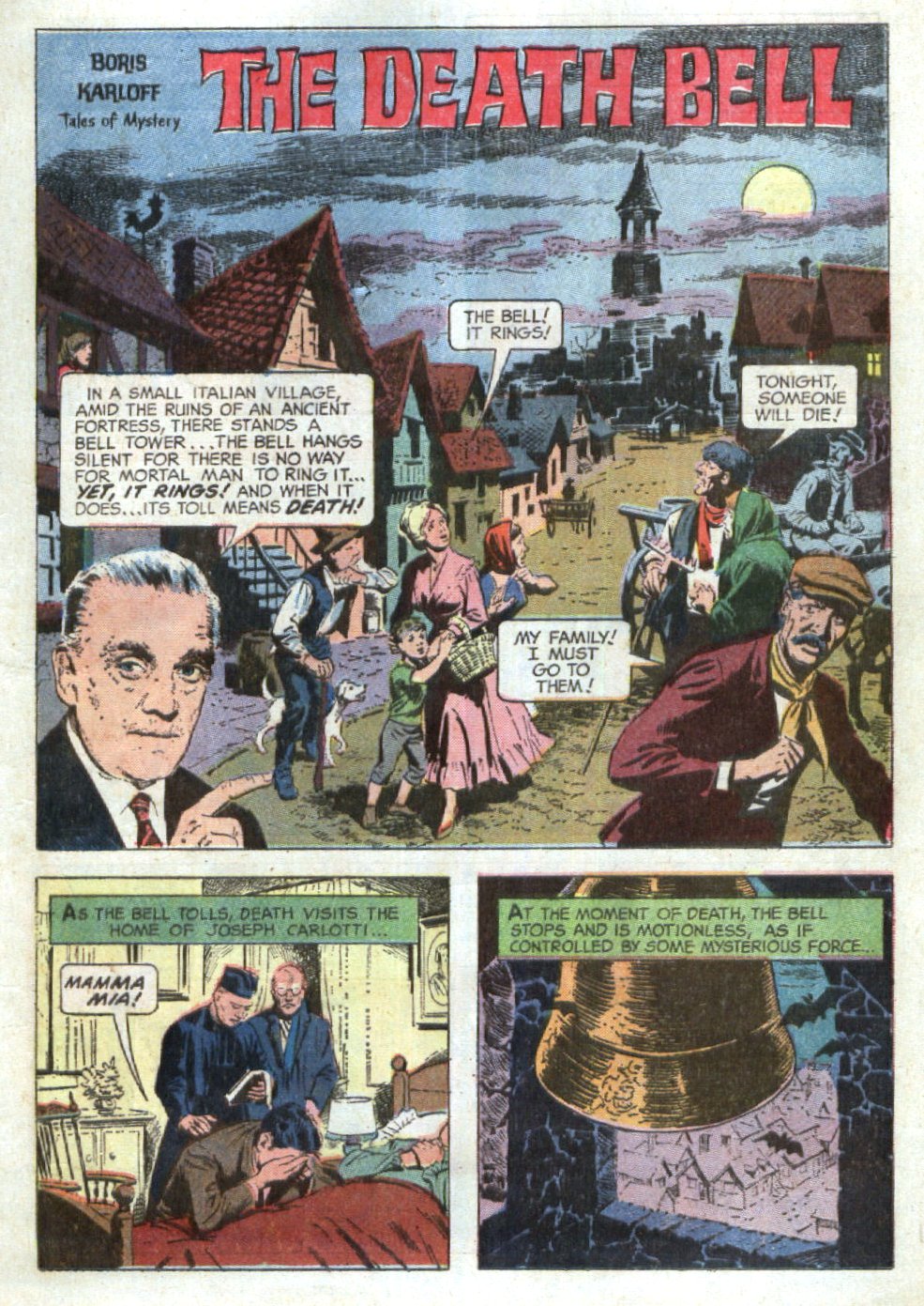 Read online Boris Karloff Tales of Mystery comic -  Issue #20 - 21