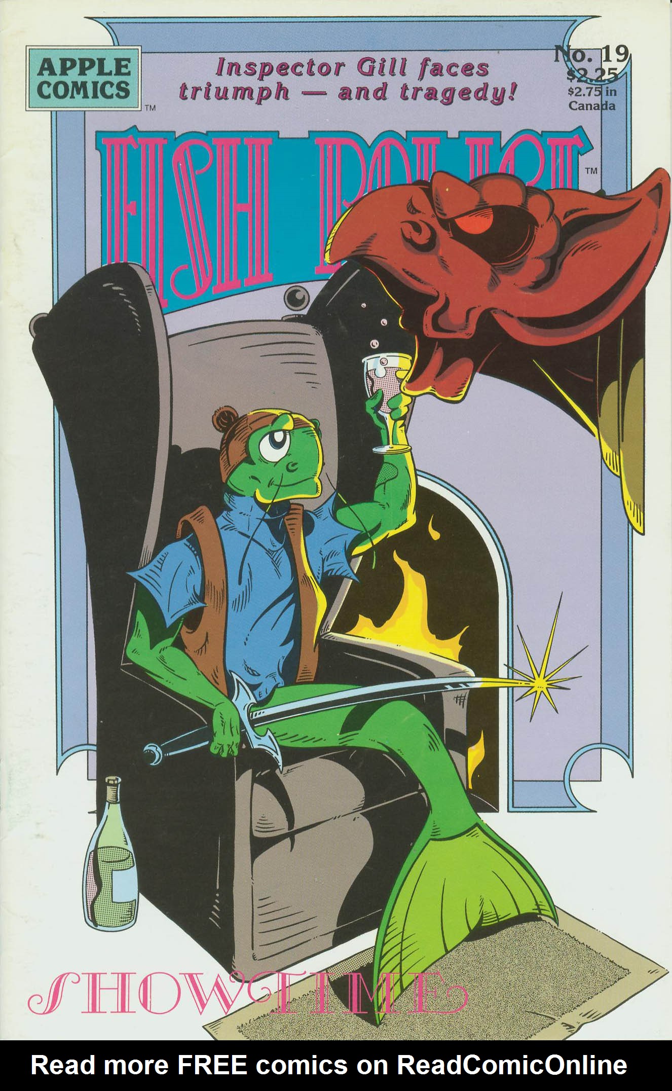 Read online The Fish Police comic -  Issue #19 - 1