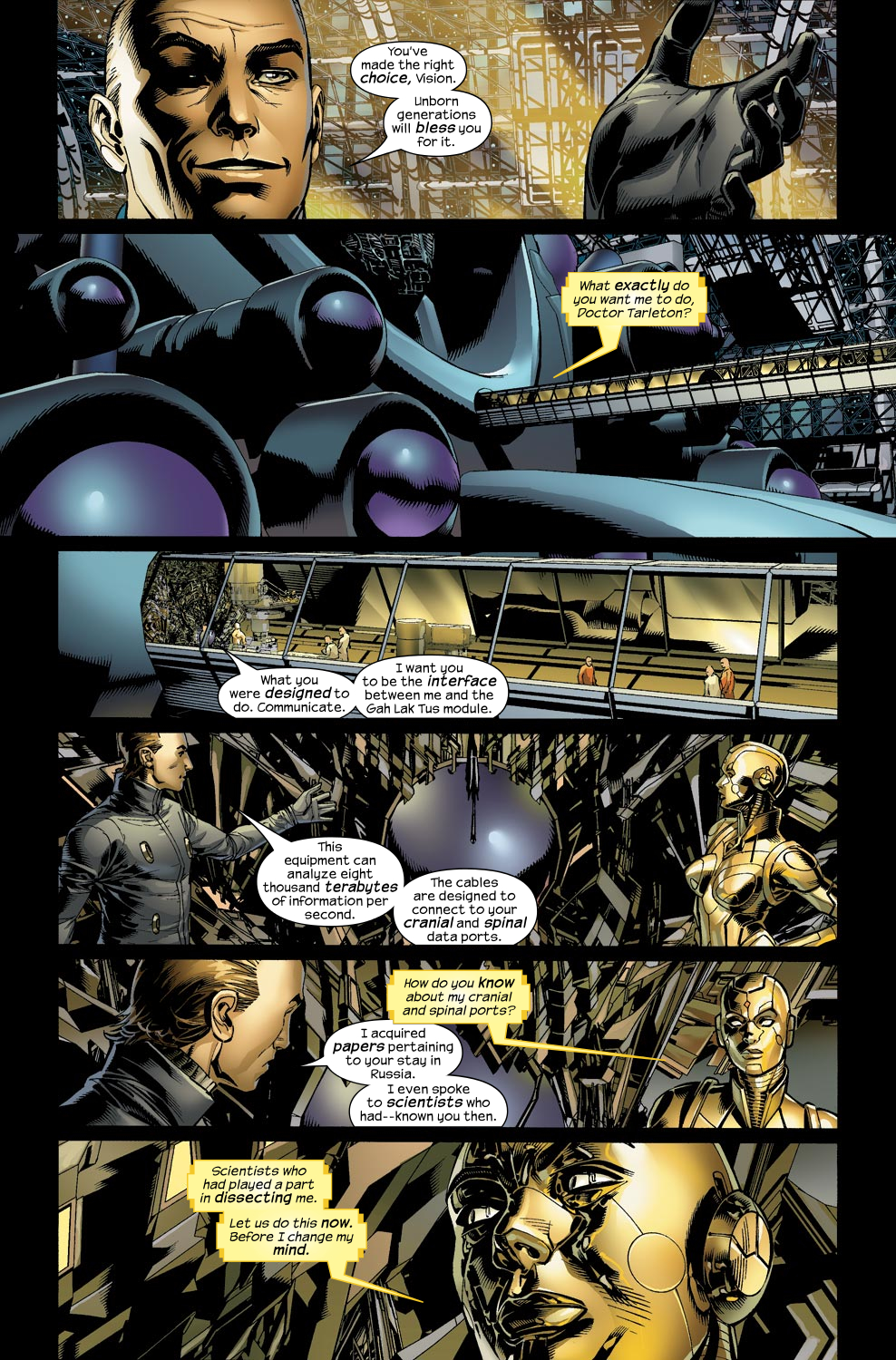 Read online Ultimate Vision comic -  Issue #1 - 18