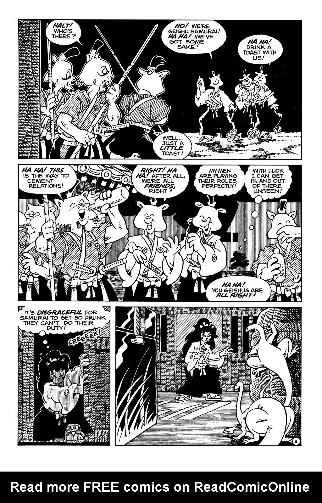 Read online Usagi Yojimbo (1987) comic -  Issue #13 - 9