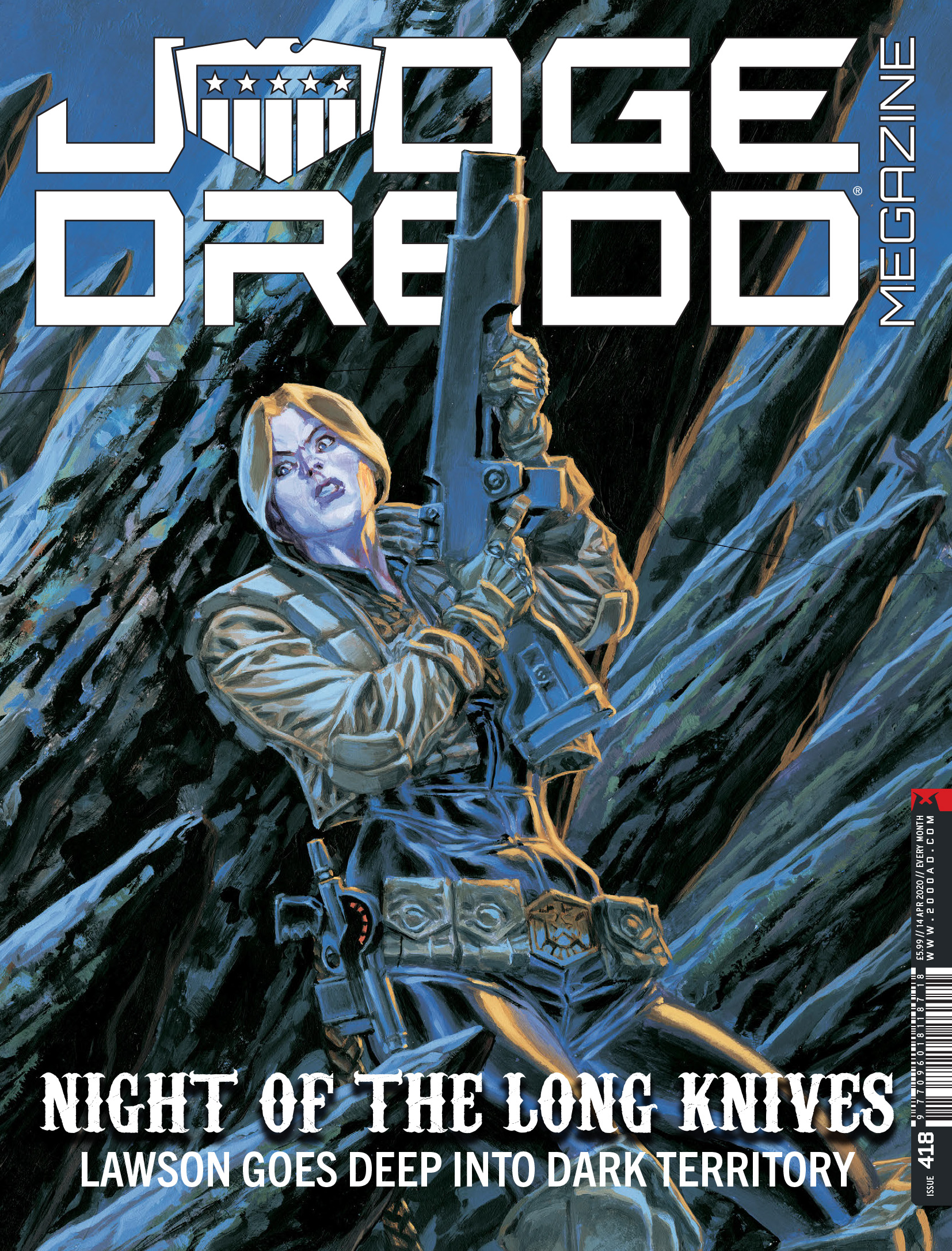 Read online Judge Dredd Megazine (Vol. 5) comic -  Issue #418 - 2