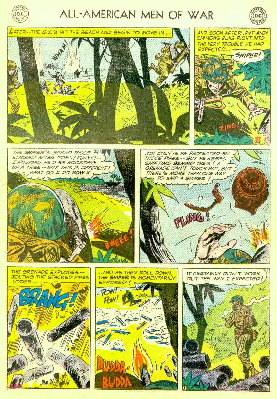 Read online All-American Men of War comic -  Issue #50 - 21