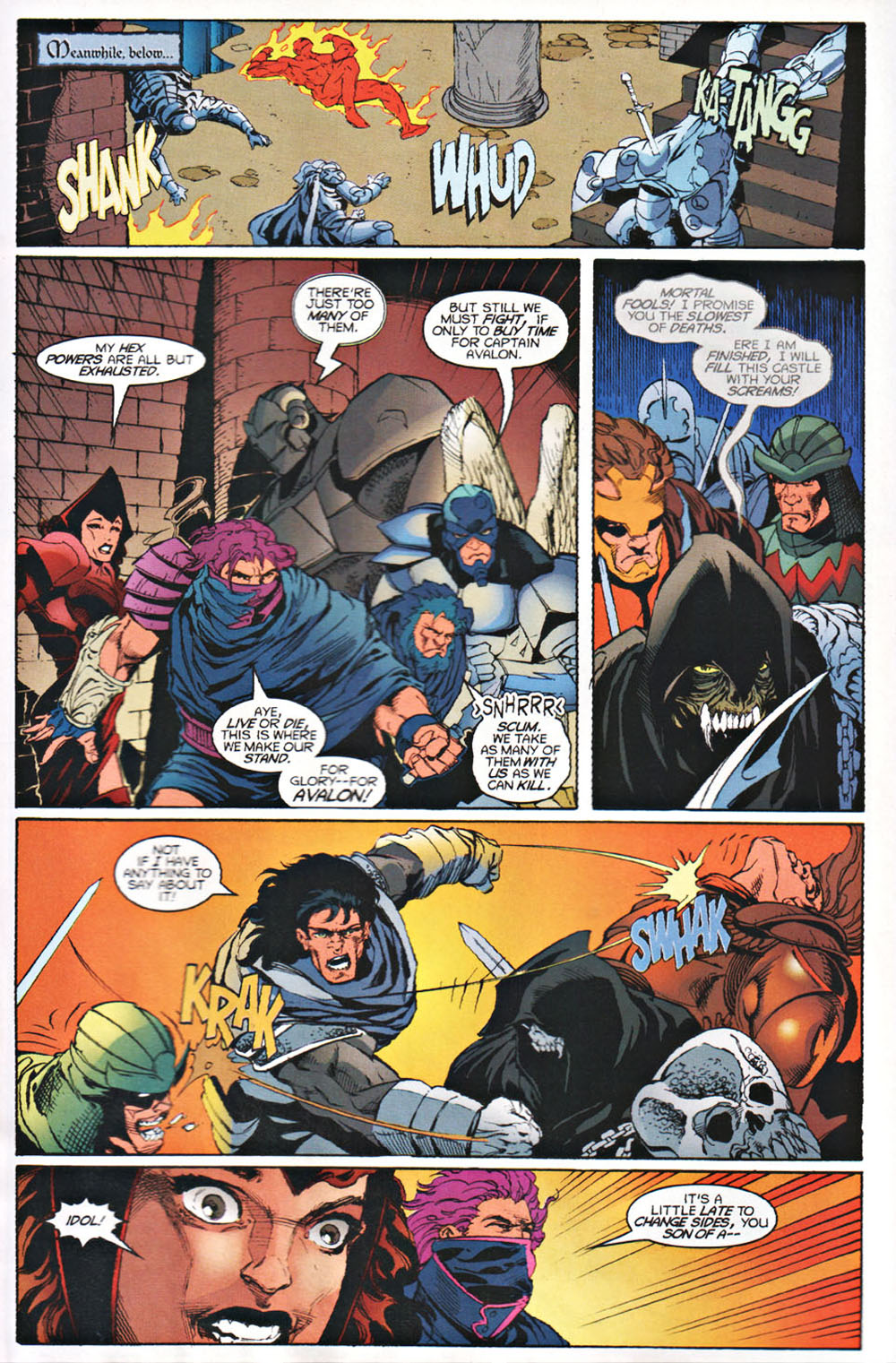 Read online Avataars: Covenant of the Shield comic -  Issue #3 - 17