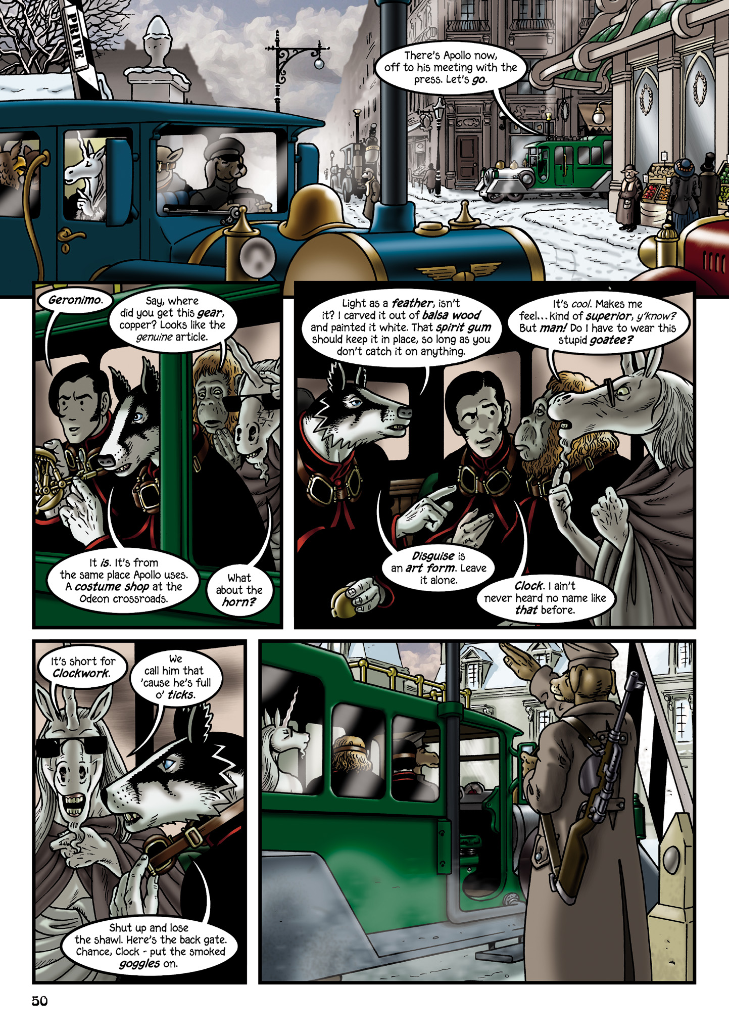 Read online Grandville comic -  Issue # Vol. 4 Noel - 53