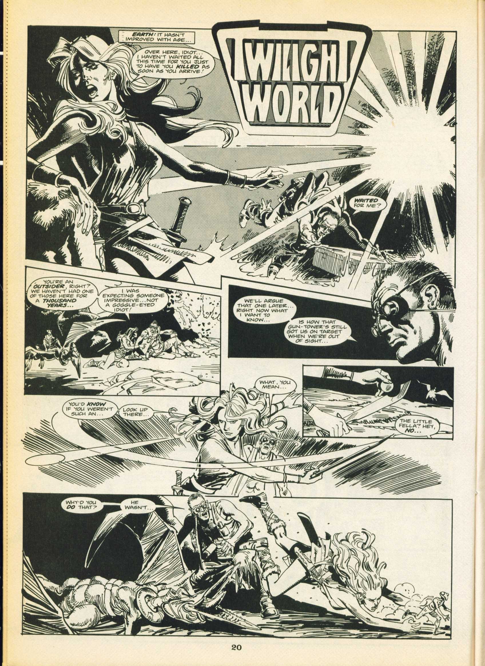Read online Warrior comic -  Issue #16 - 20