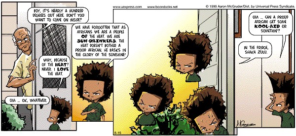 Read online The Boondocks Collection comic -  Issue # Year 1999 - 119