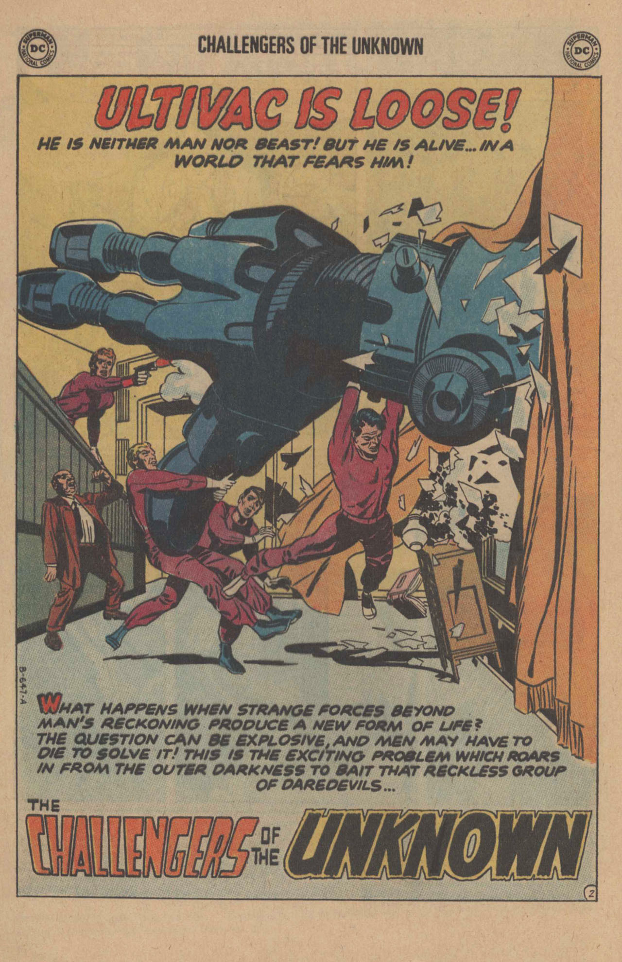 Read online Challengers of the Unknown (1958) comic -  Issue #75 - 4