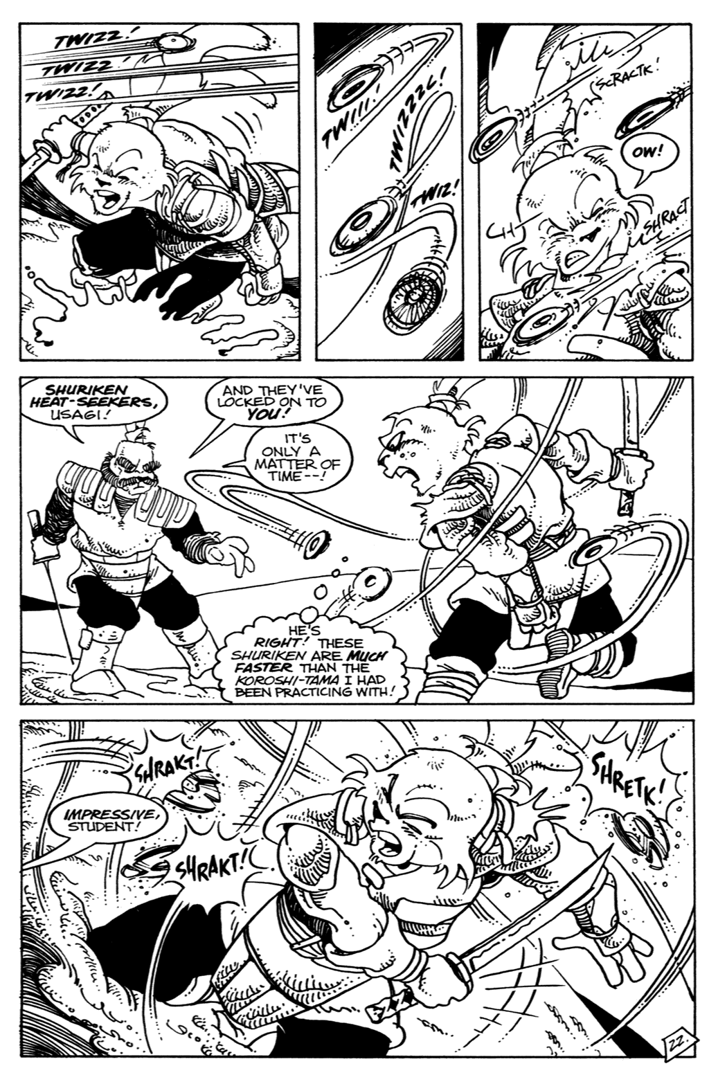 Read online Space Usagi comic -  Issue #3 - 24