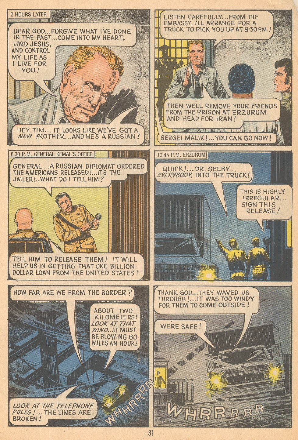 Read online The Crusaders (1974) comic -  Issue #7 - 33