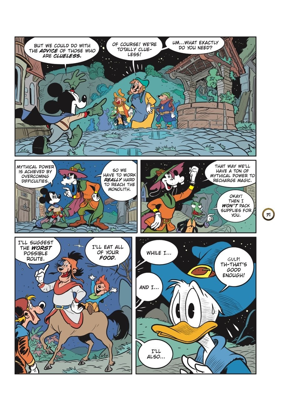 Read online Wizards of Mickey (2020) comic -  Issue # TPB 7 (Part 1) - 73