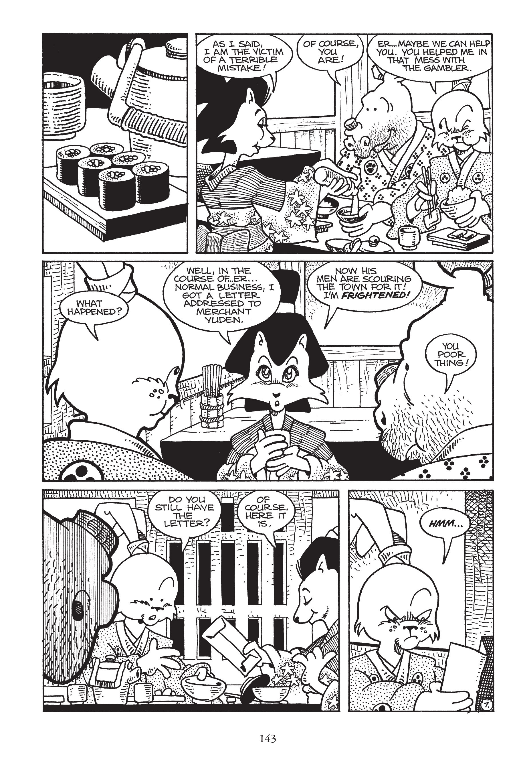 Read online Usagi Yojimbo (1987) comic -  Issue # _TPB 7 - 135