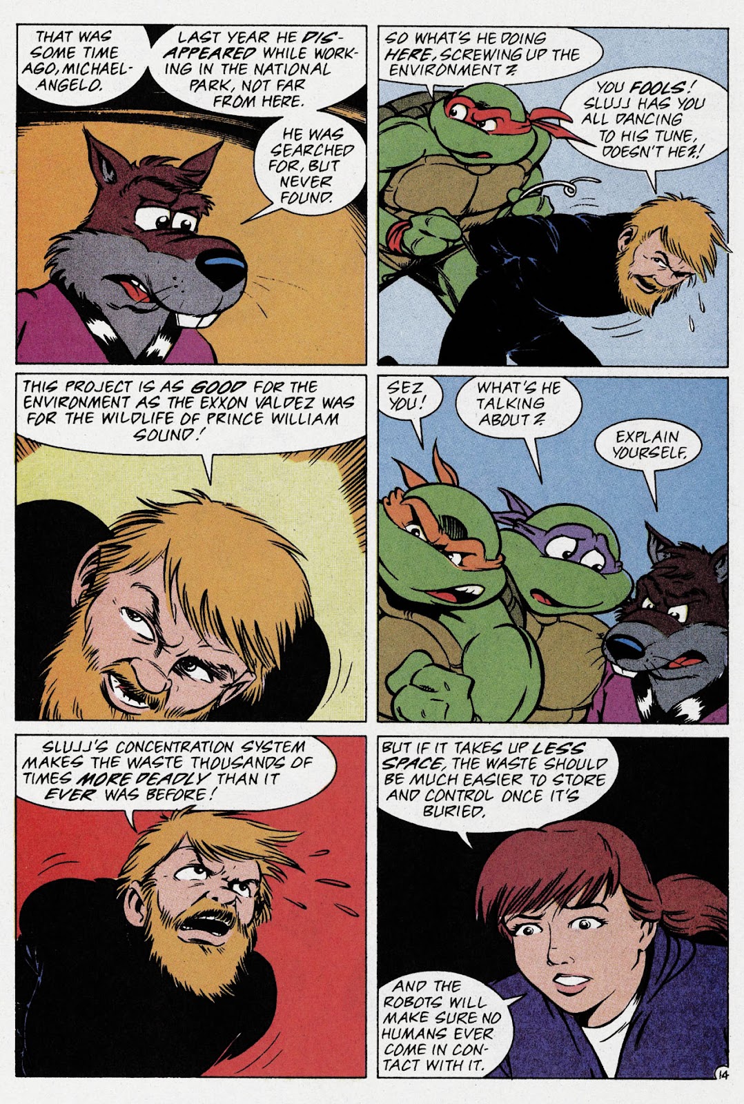 Teenage Mutant Ninja Turtles Adventures (1989) issue Special 1 - Page 16
