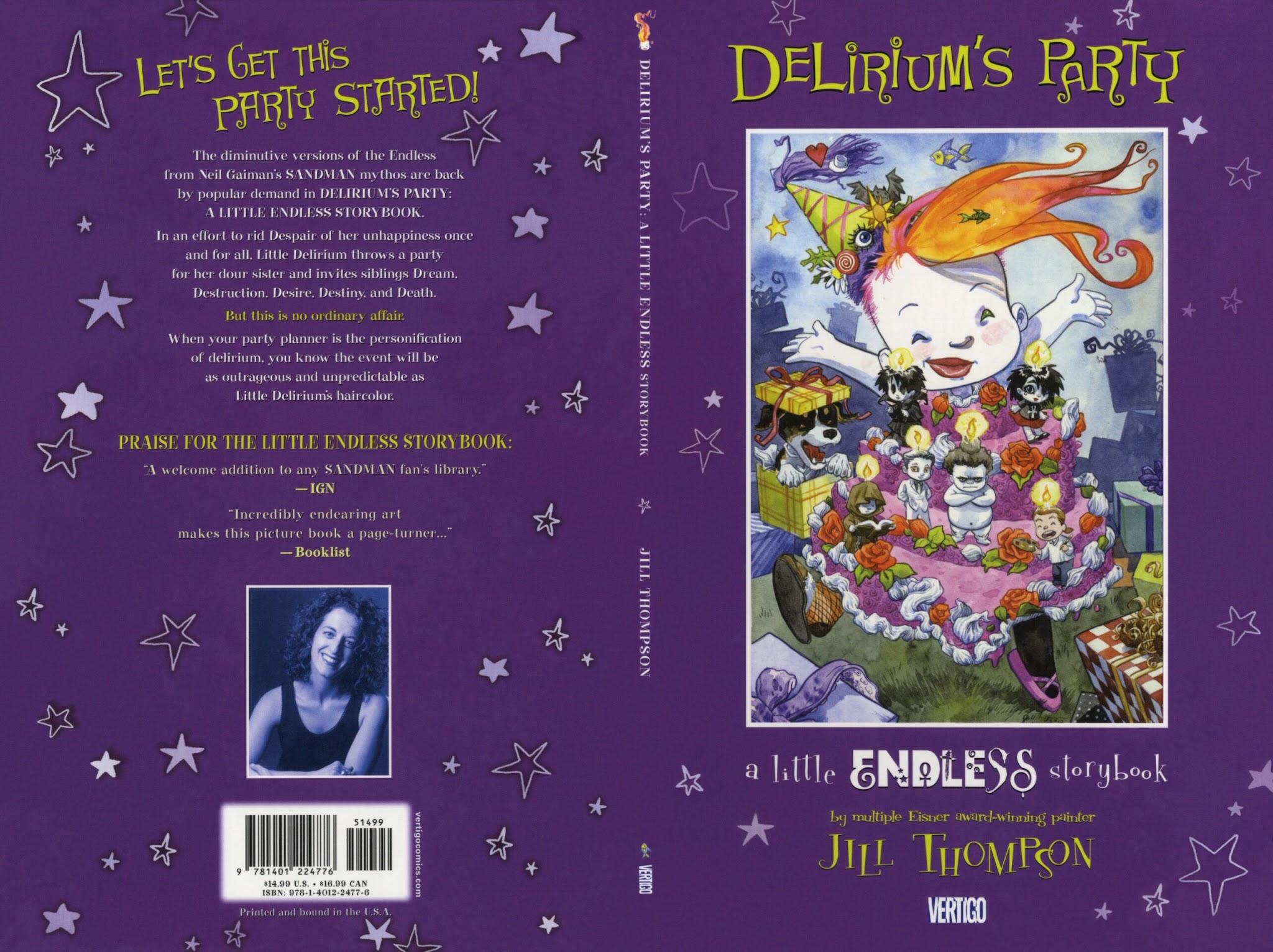 Read online Delirium's Party: A Little Endless Storybook comic -  Issue # TPB - 1