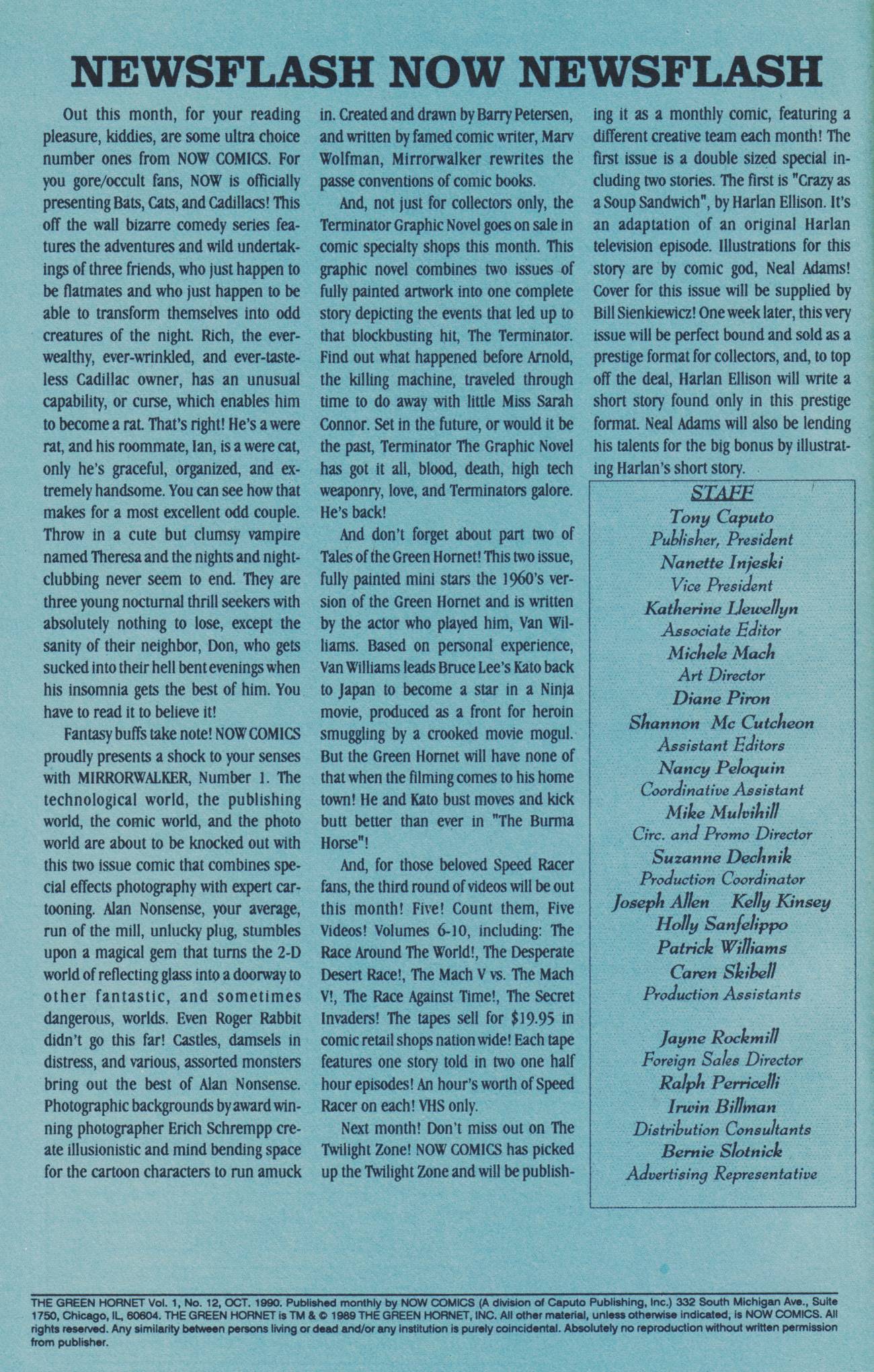 Read online The Green Hornet (1989) comic -  Issue #12 - 26