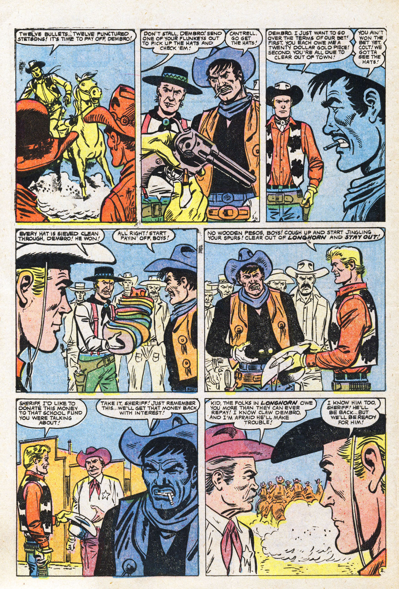 Read online Gunsmoke Western comic -  Issue #42 - 4
