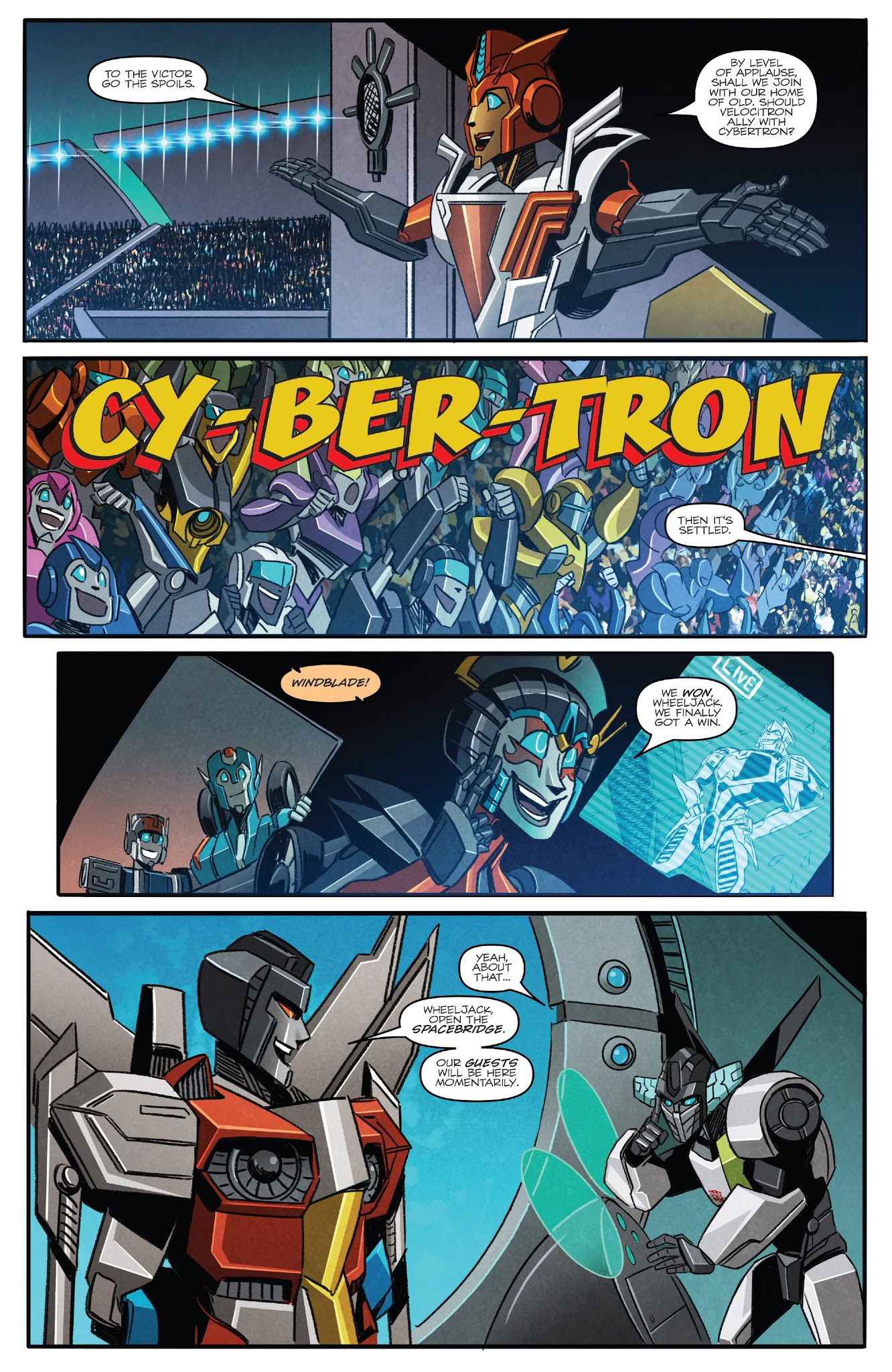 Read online The Transformers: Windblade (2018) comic -  Issue # TPB - 218