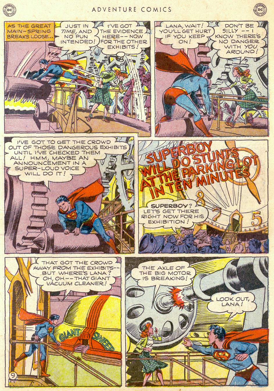 Read online Adventure Comics (1938) comic -  Issue #161 - 11