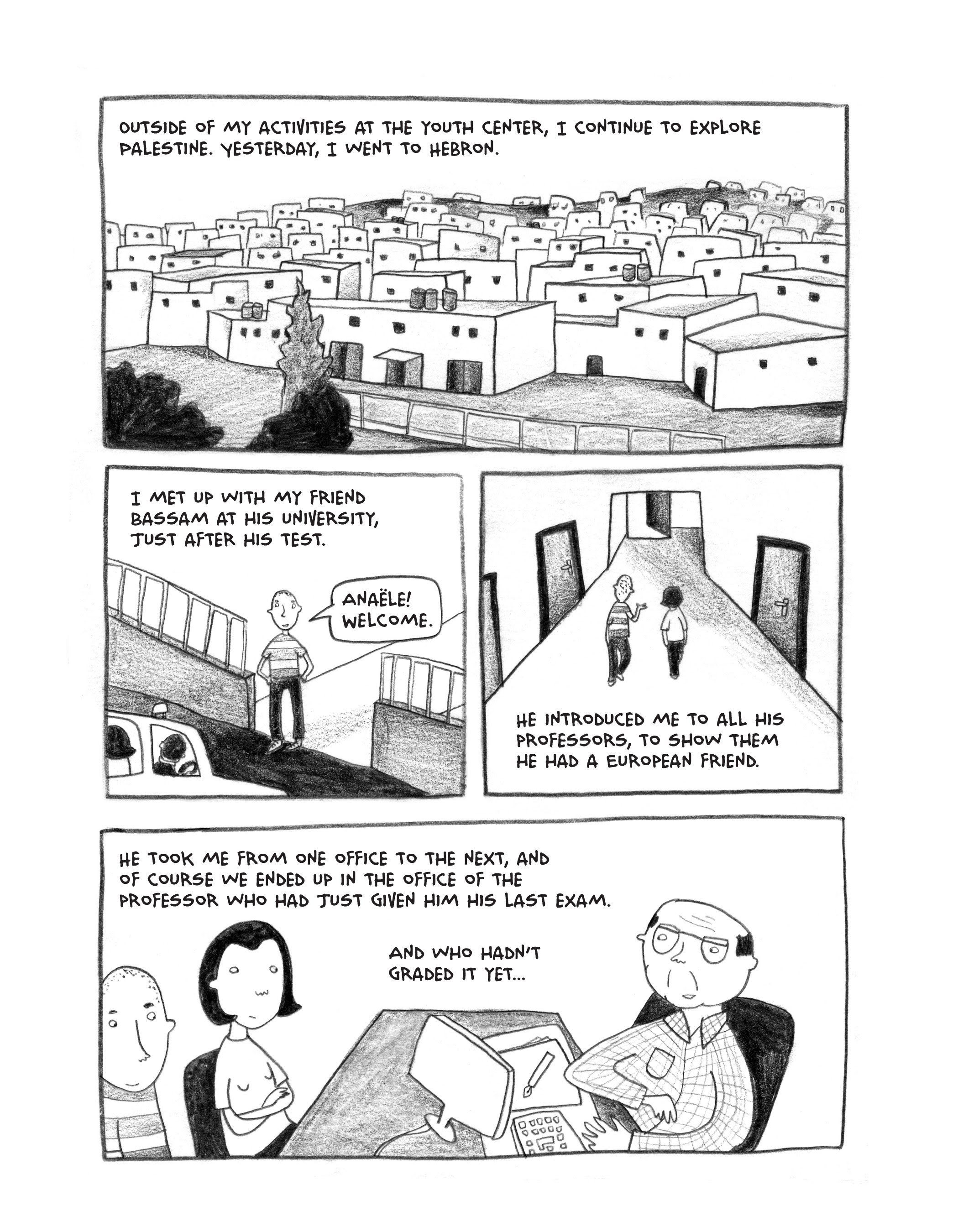 Read online Green Almonds: Letters from Palestine comic -  Issue # TPB (Part 1) - 60