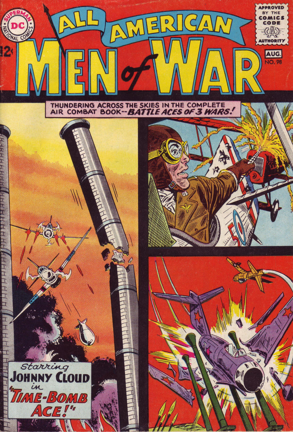 Read online All-American Men of War comic -  Issue #98 - 1