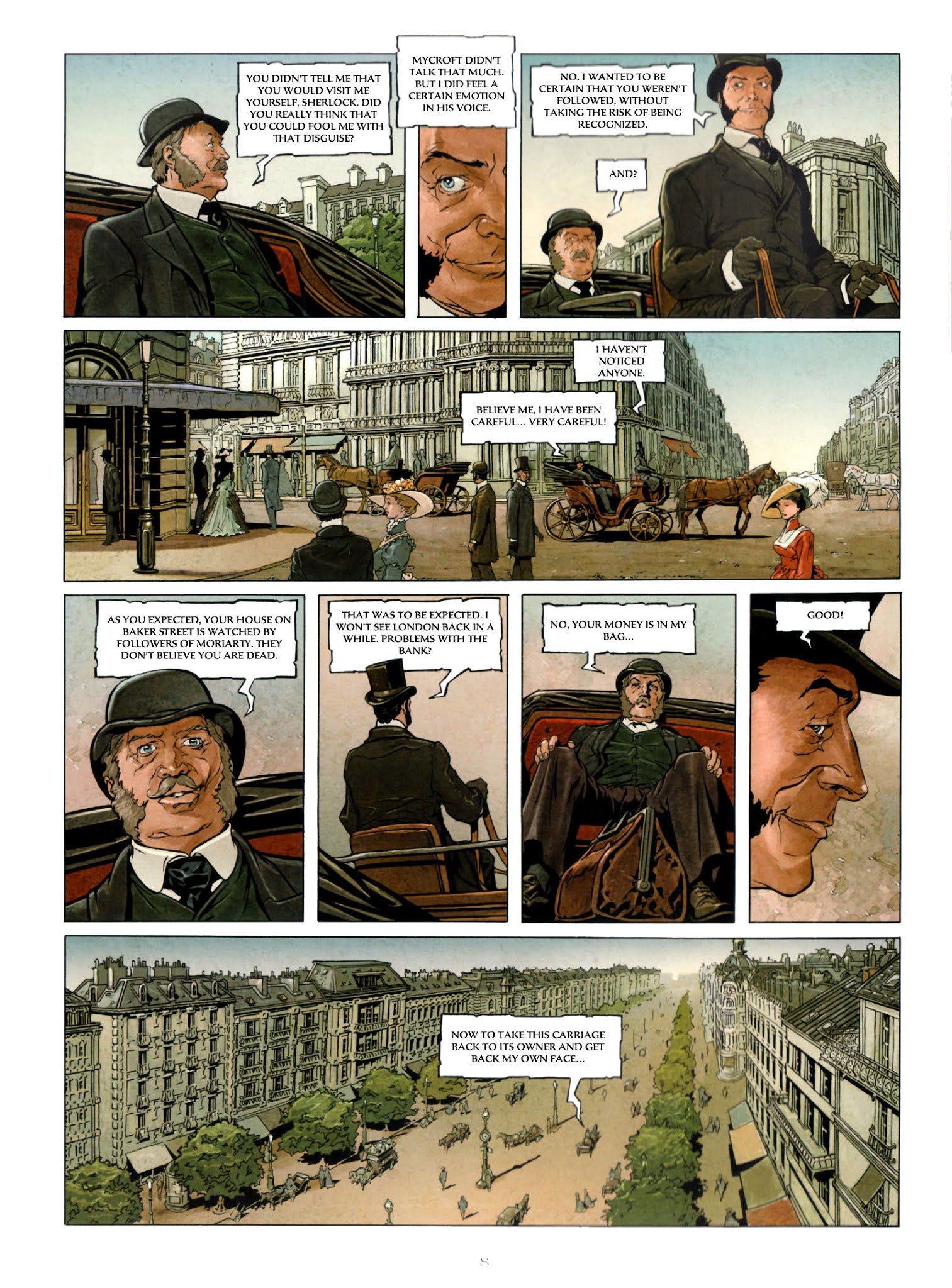 Read online Sherlock Holmes and the Vampires of London comic -  Issue # TPB - 9