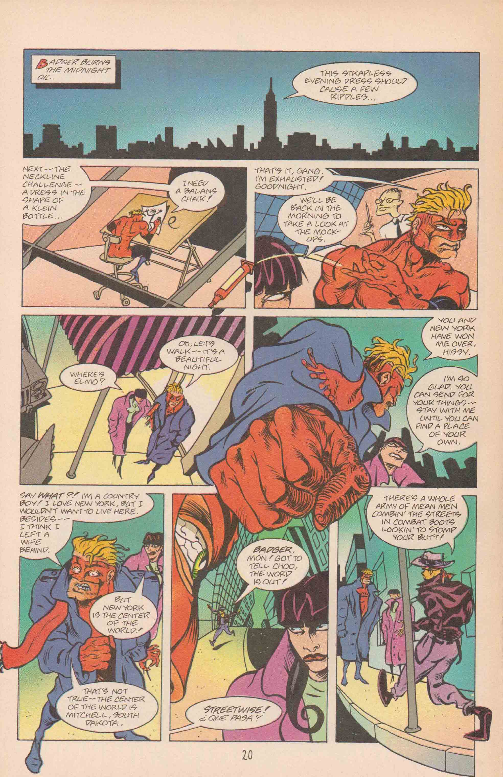 Read online The Badger comic -  Issue #59 - 26