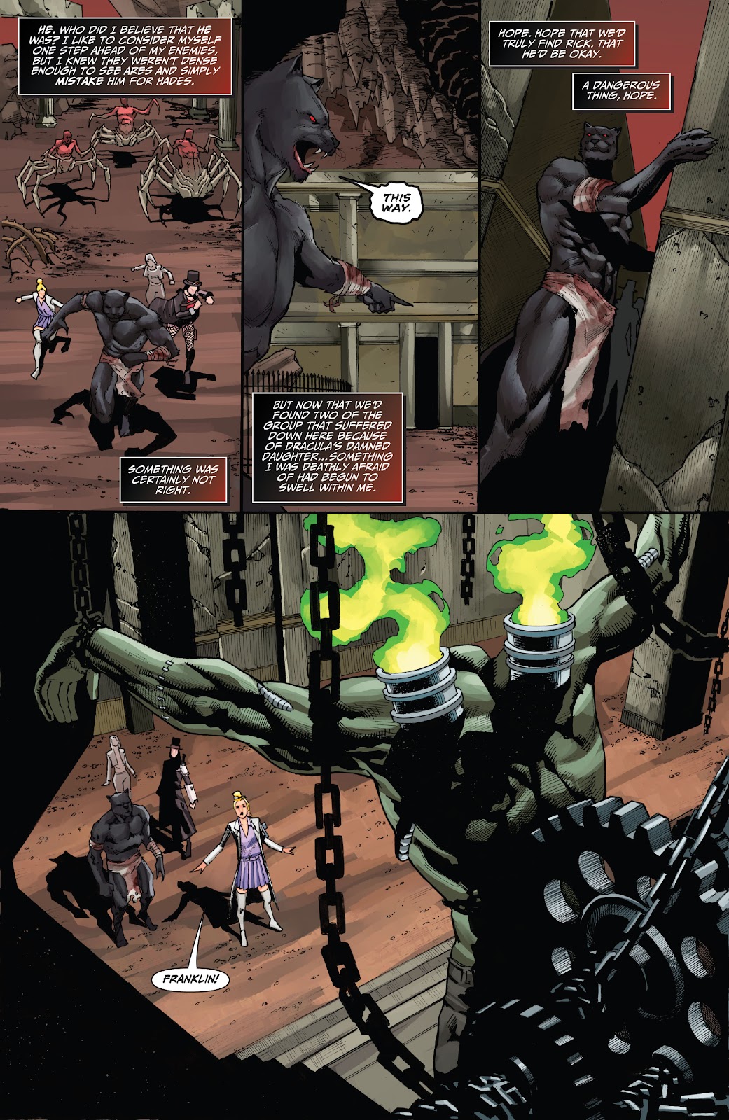 Van Helsing: Return of the League of Monsters issue 2 - Page 17